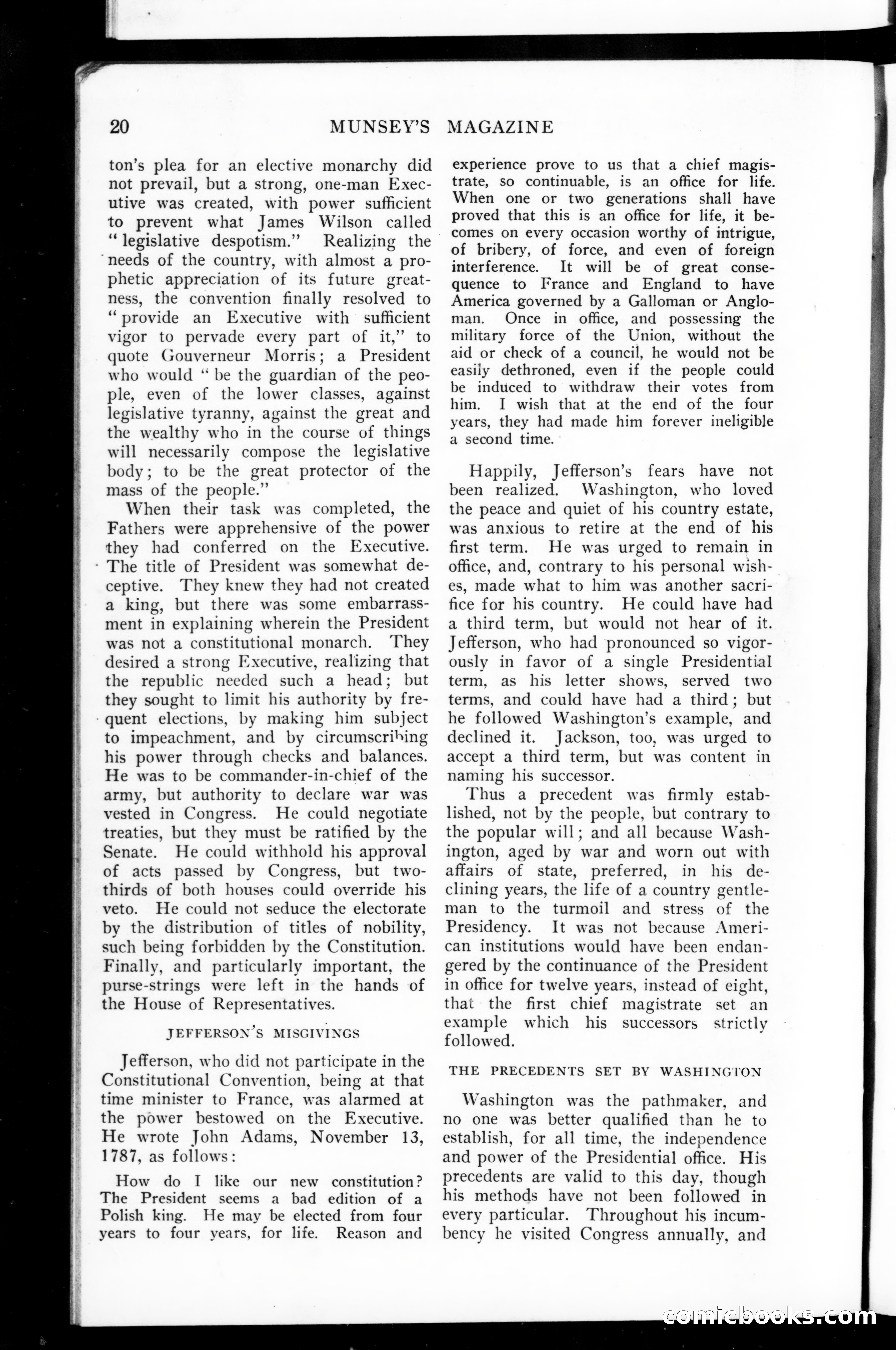 Munsey's Magazine, April 1908 — page 18 of 144
