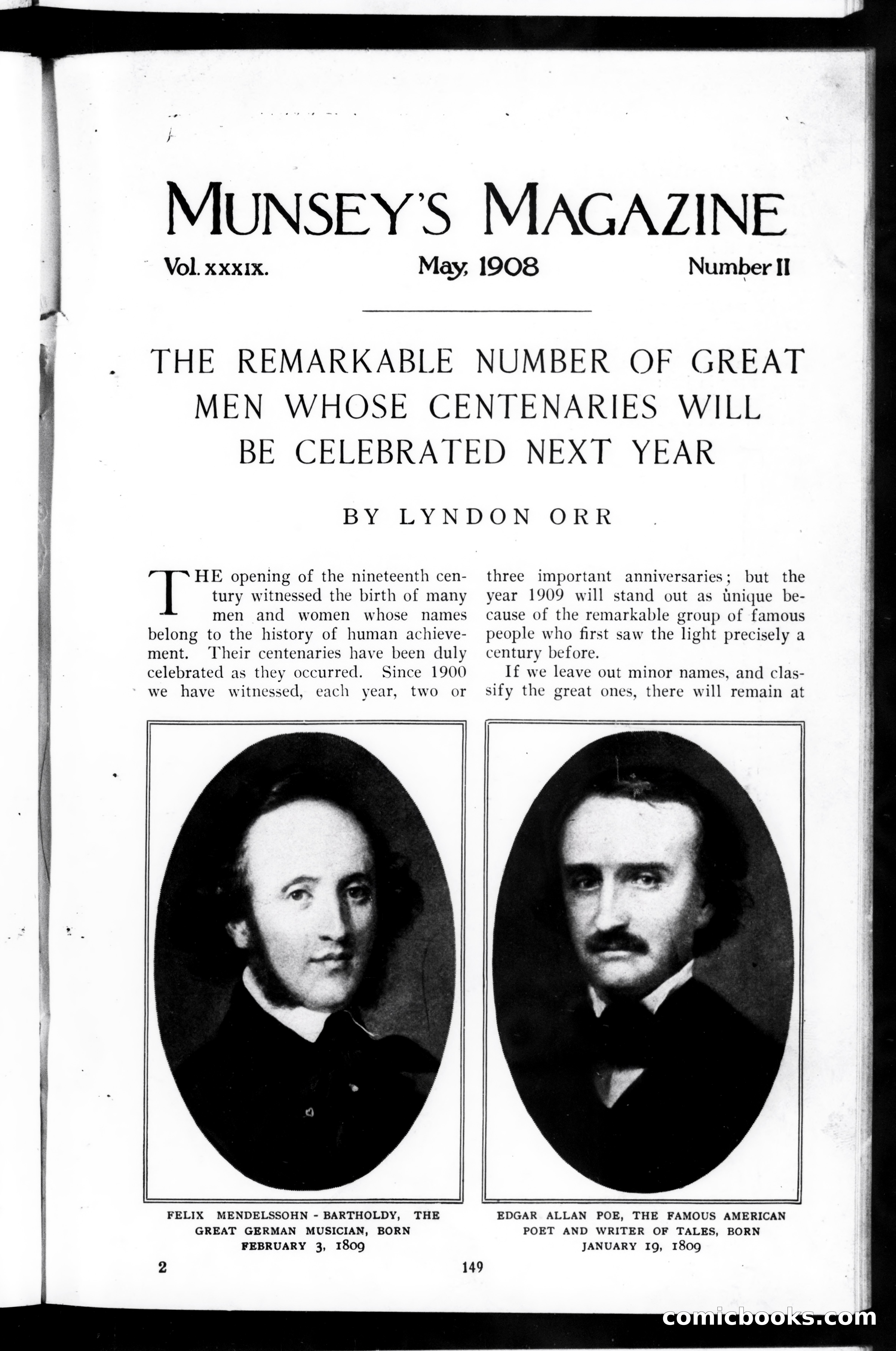 Munsey's Magazine, May 1908 — page 5 of 148