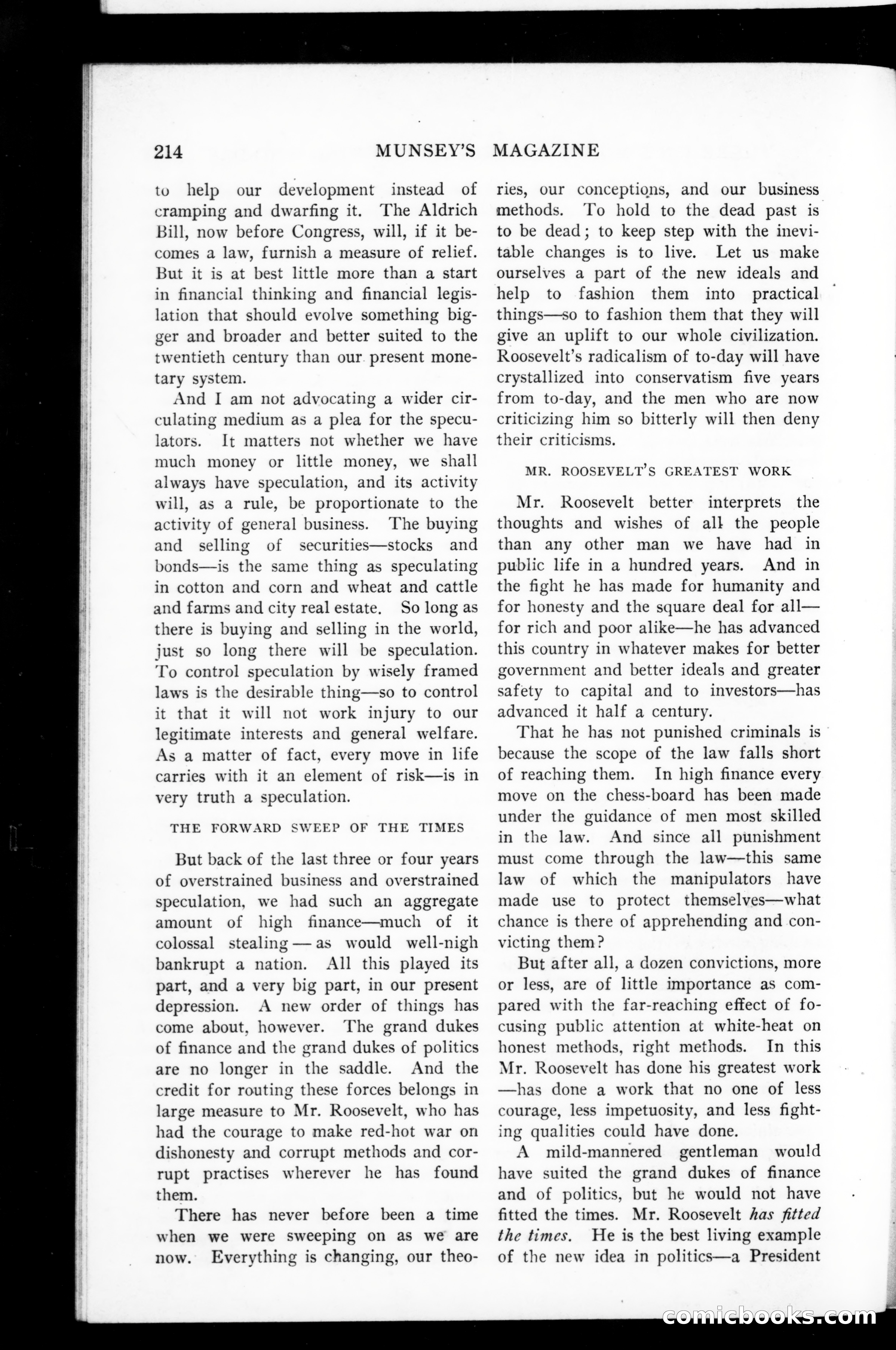 Munsey's Magazine, May 1908 — page 70 of 148