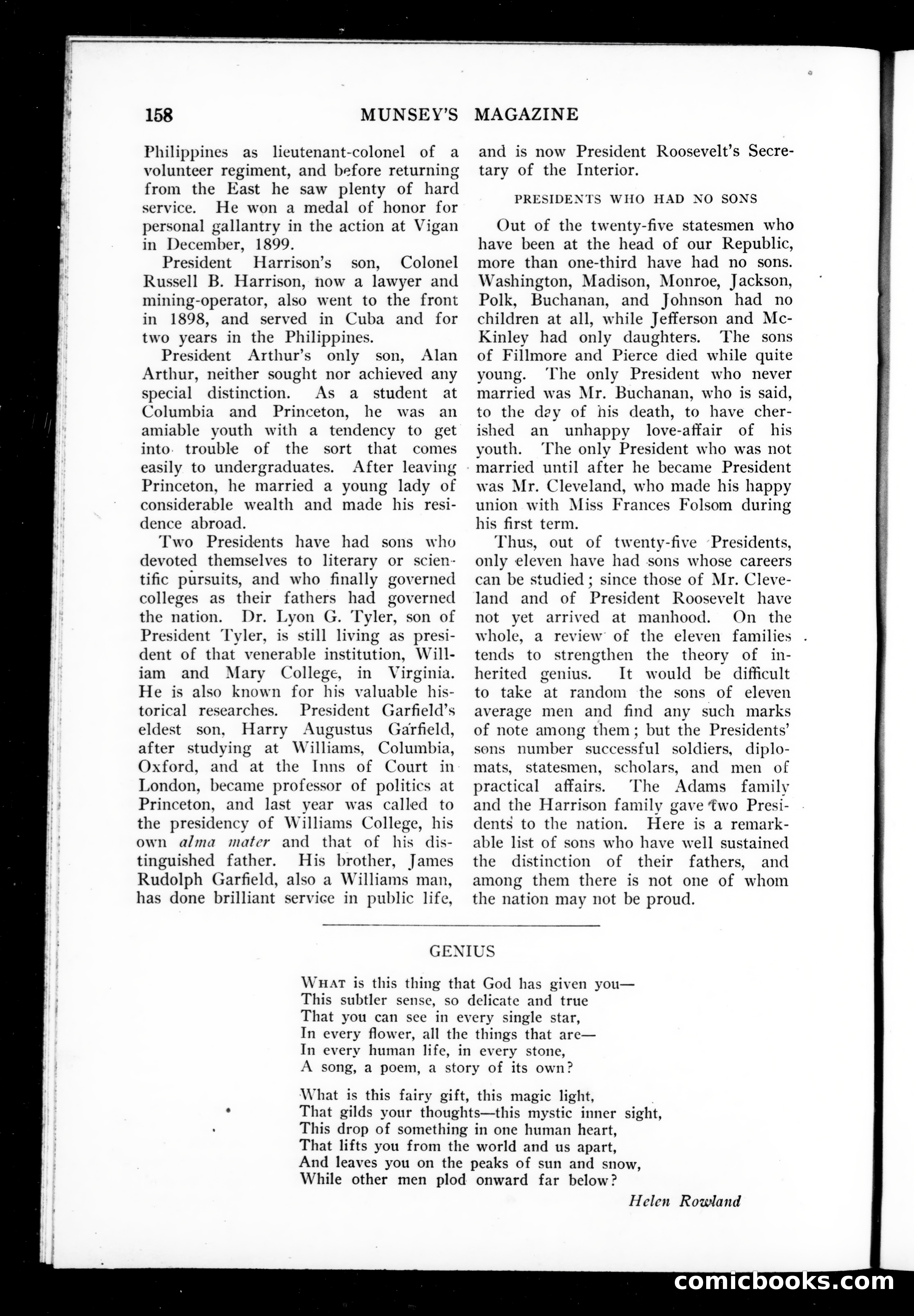 Munsey's Magazine, Vol. 40, No. 2 — page 10 of 144