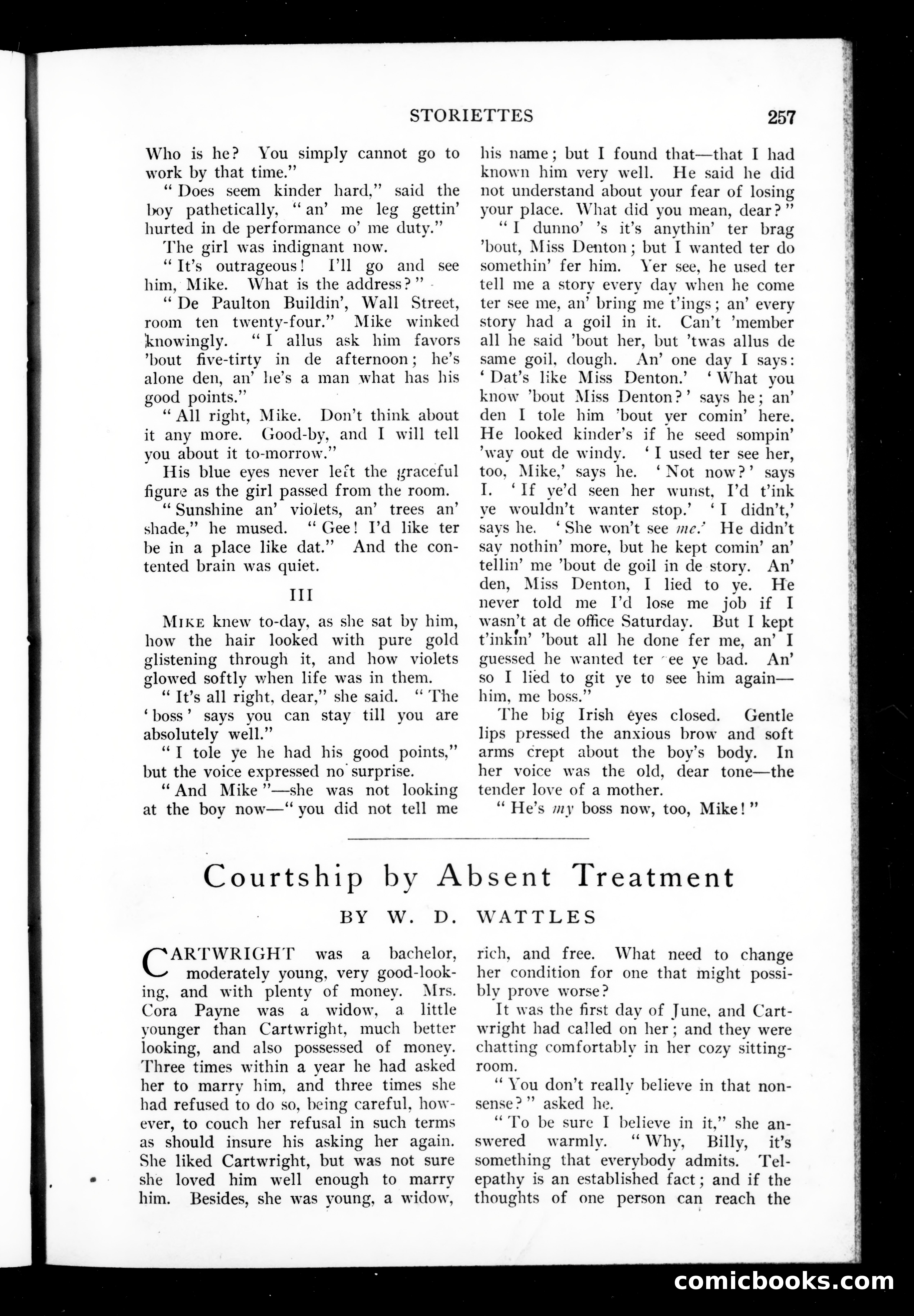 Munsey's Magazine, Vol. 40, No. 2 — page 111 of 144