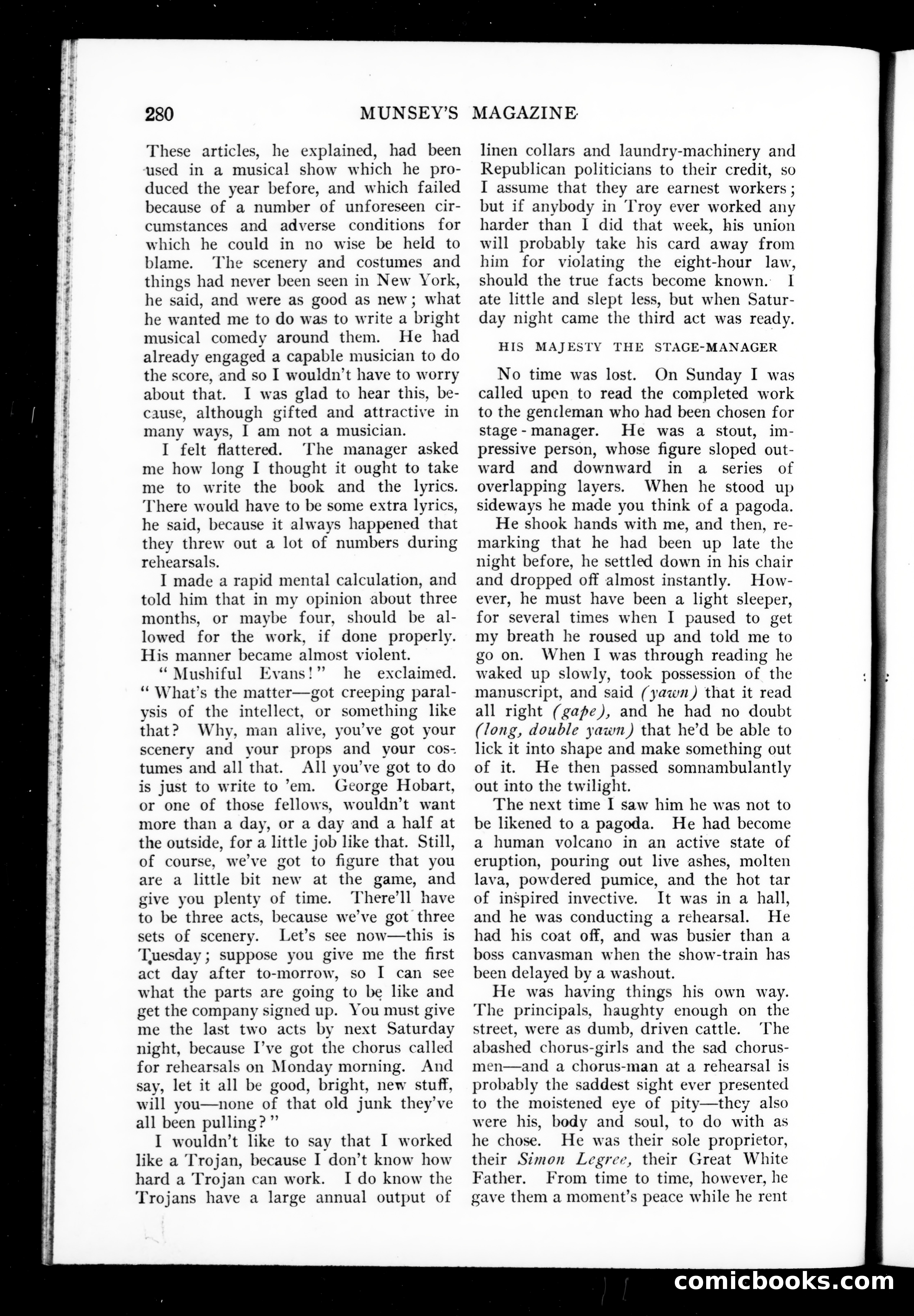Munsey's Magazine, Vol. 40, No. 2 — page 134 of 144