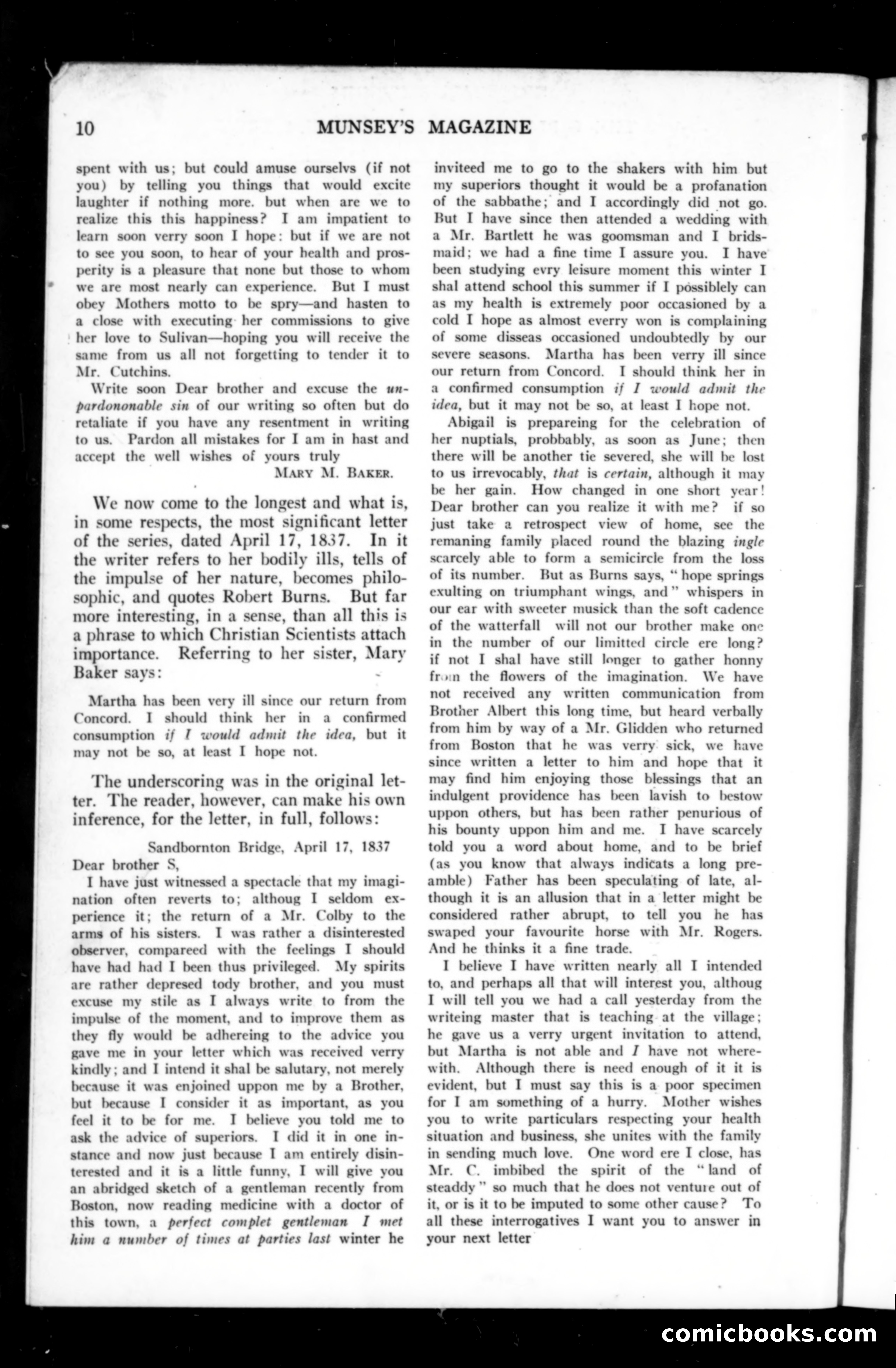 Munsey's Magazine, April 1911 — page 12 of 150