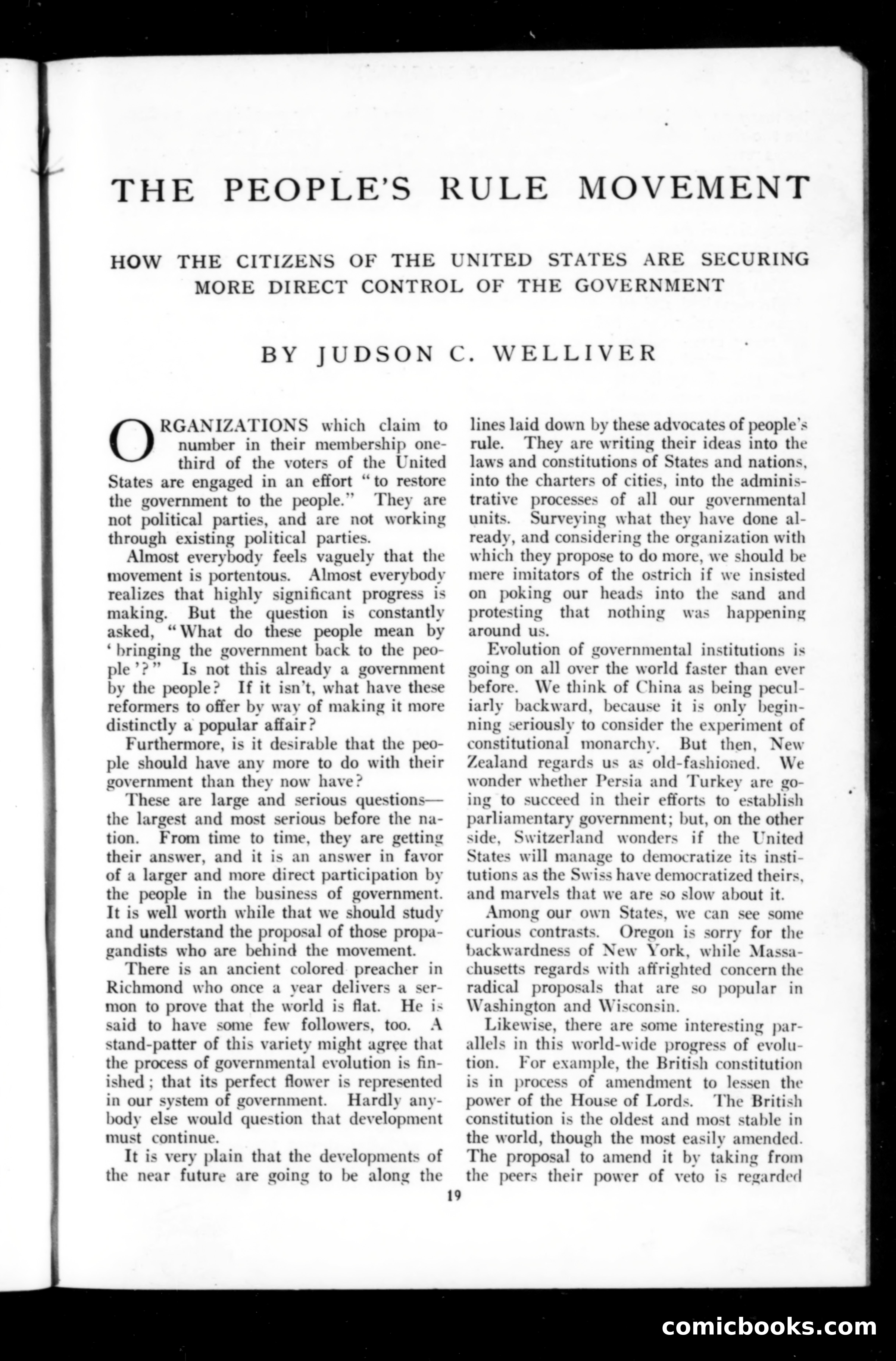 Munsey's Magazine, April 1911 — page 21 of 150