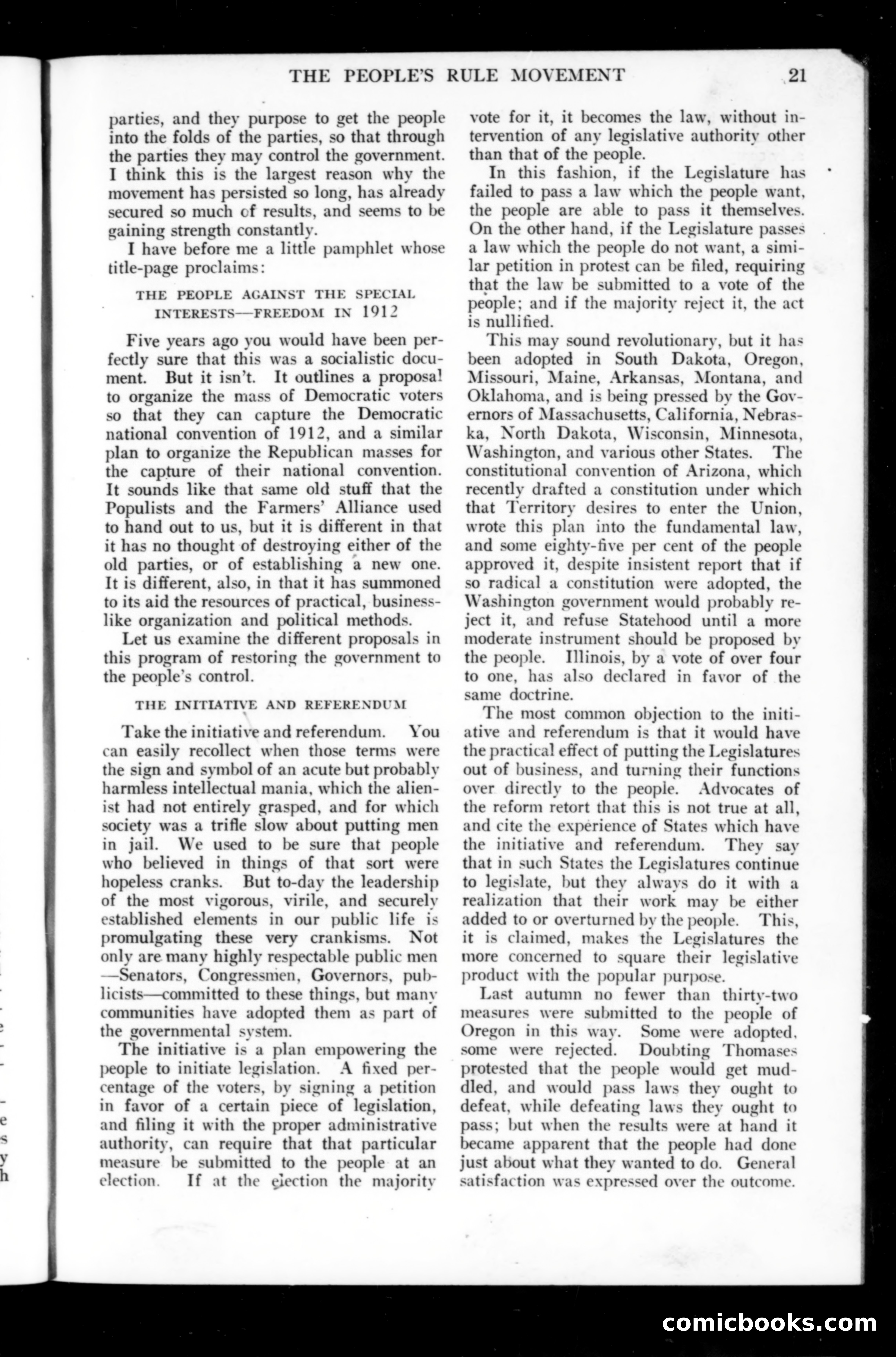 Munsey's Magazine, April 1911 — page 23 of 150