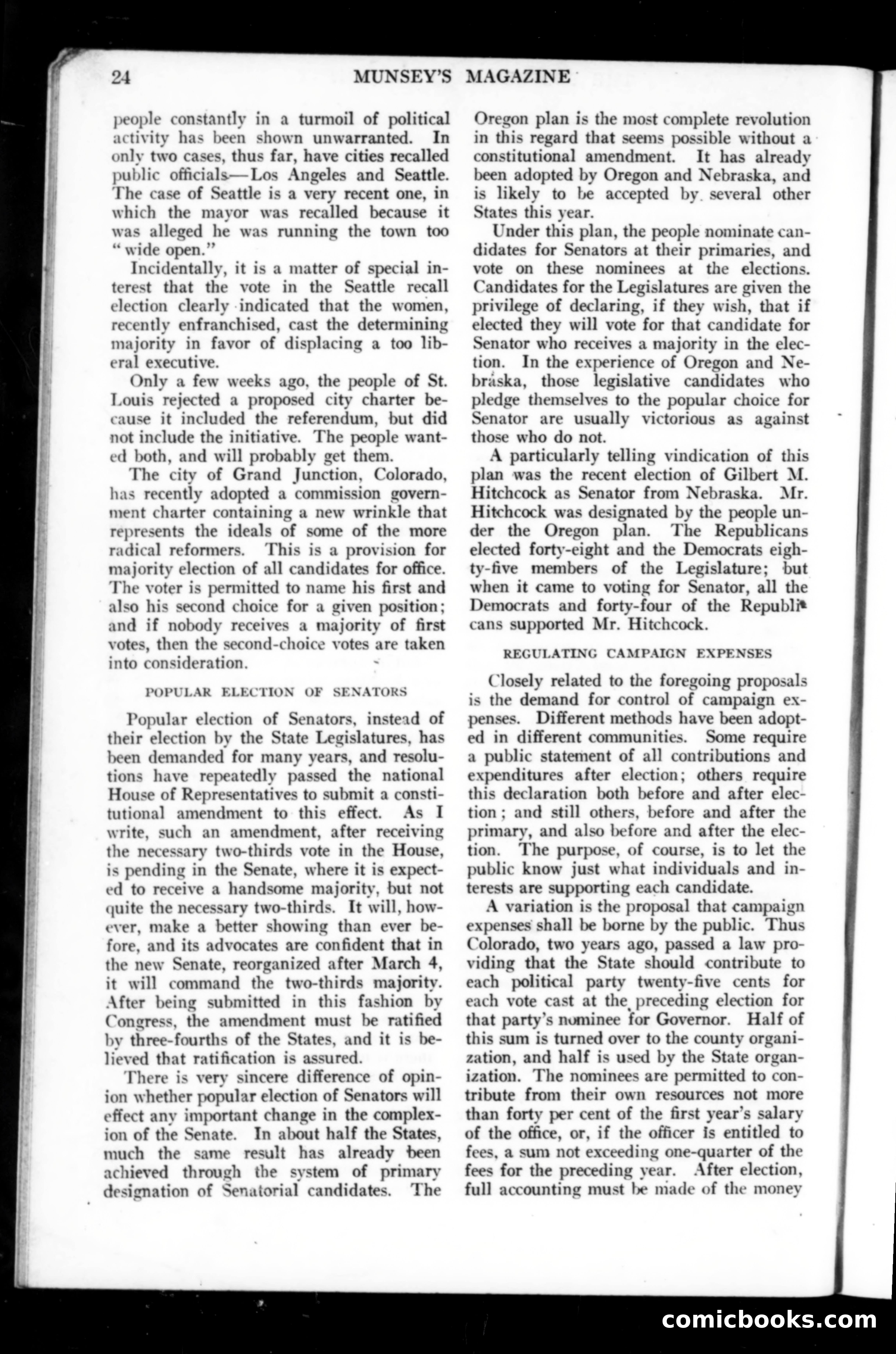 Munsey's Magazine, April 1911 — page 26 of 150