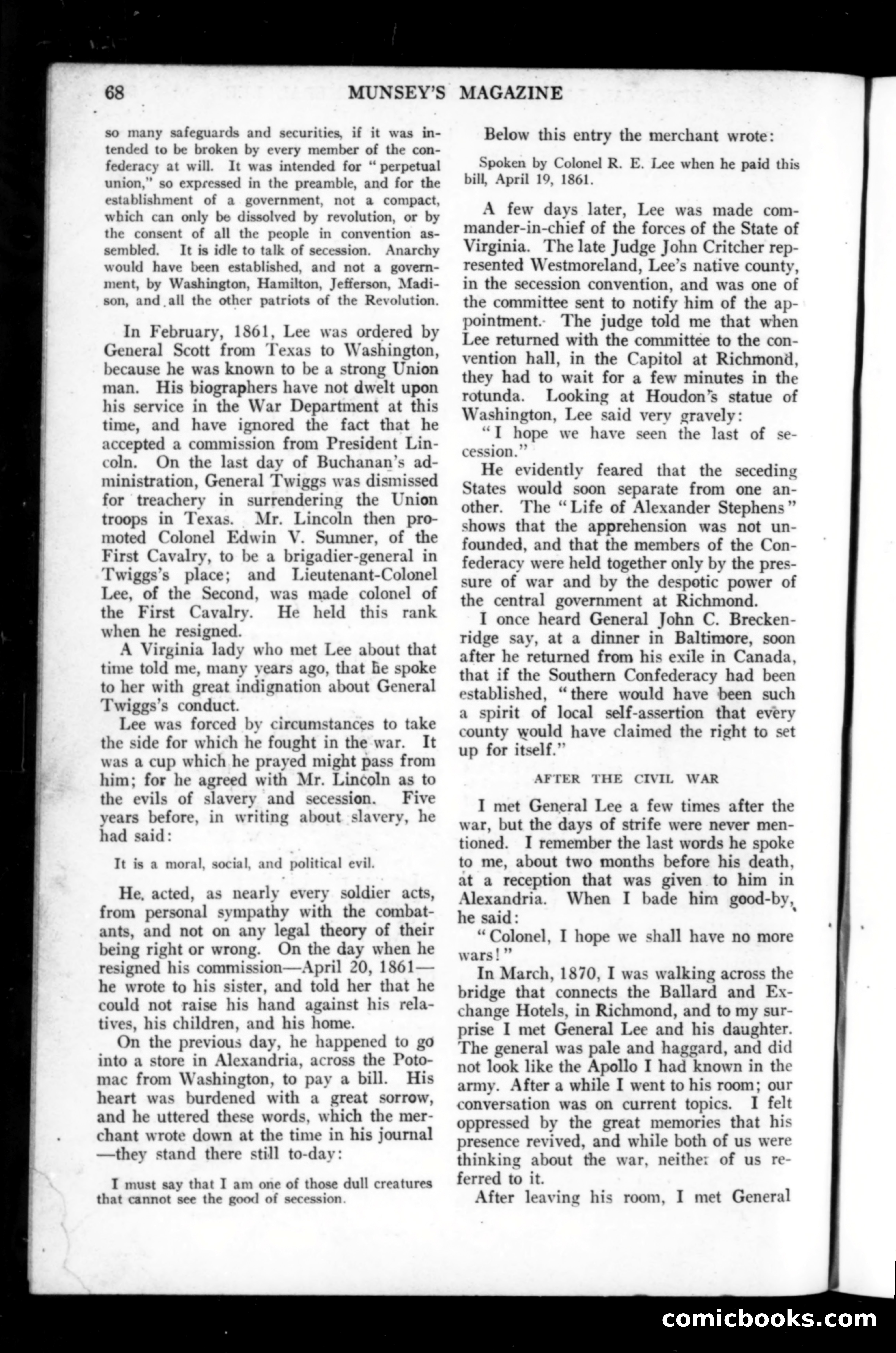 Munsey's Magazine, April 1911 — page 70 of 150
