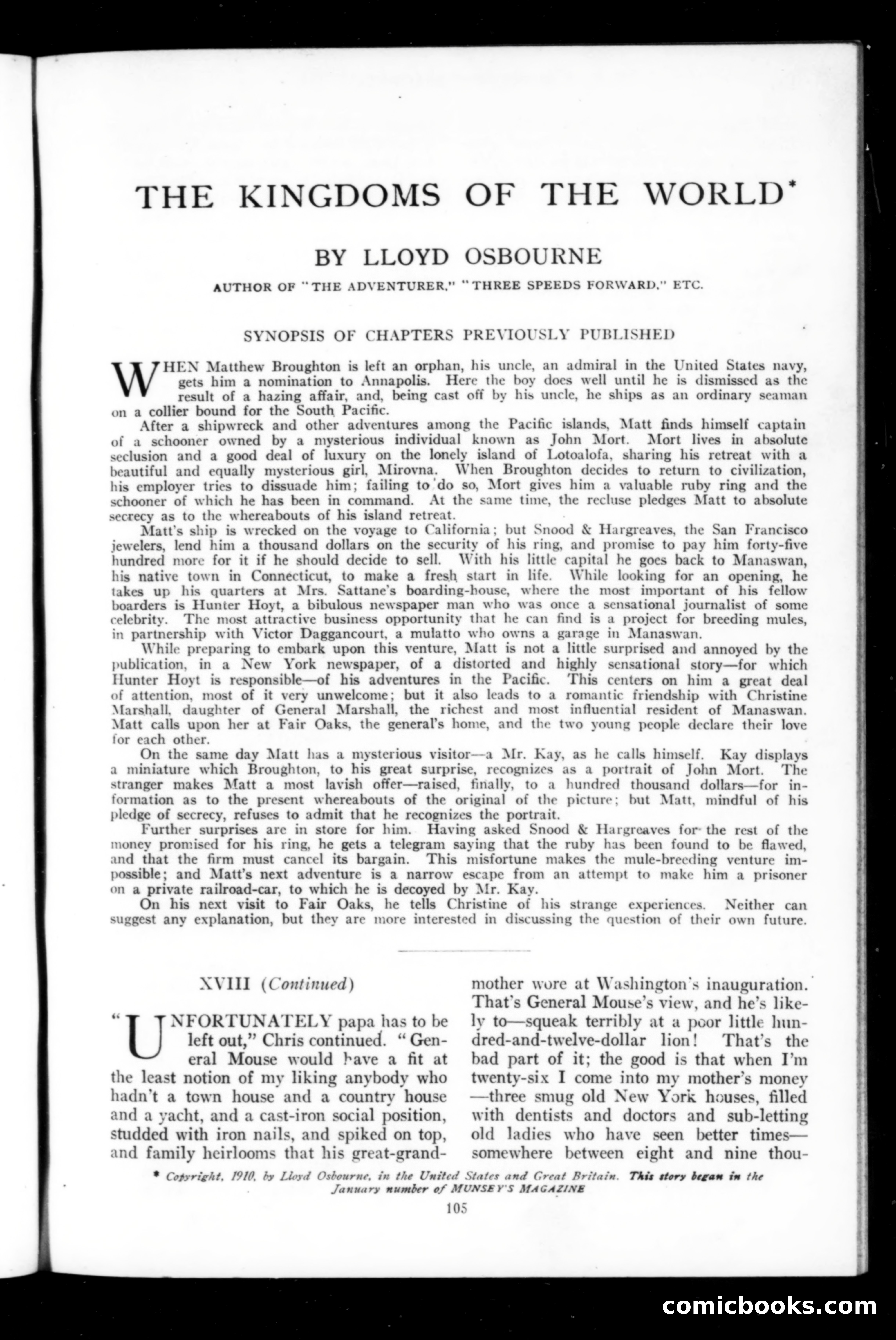Munsey's Magazine, April 1911 — page 107 of 150