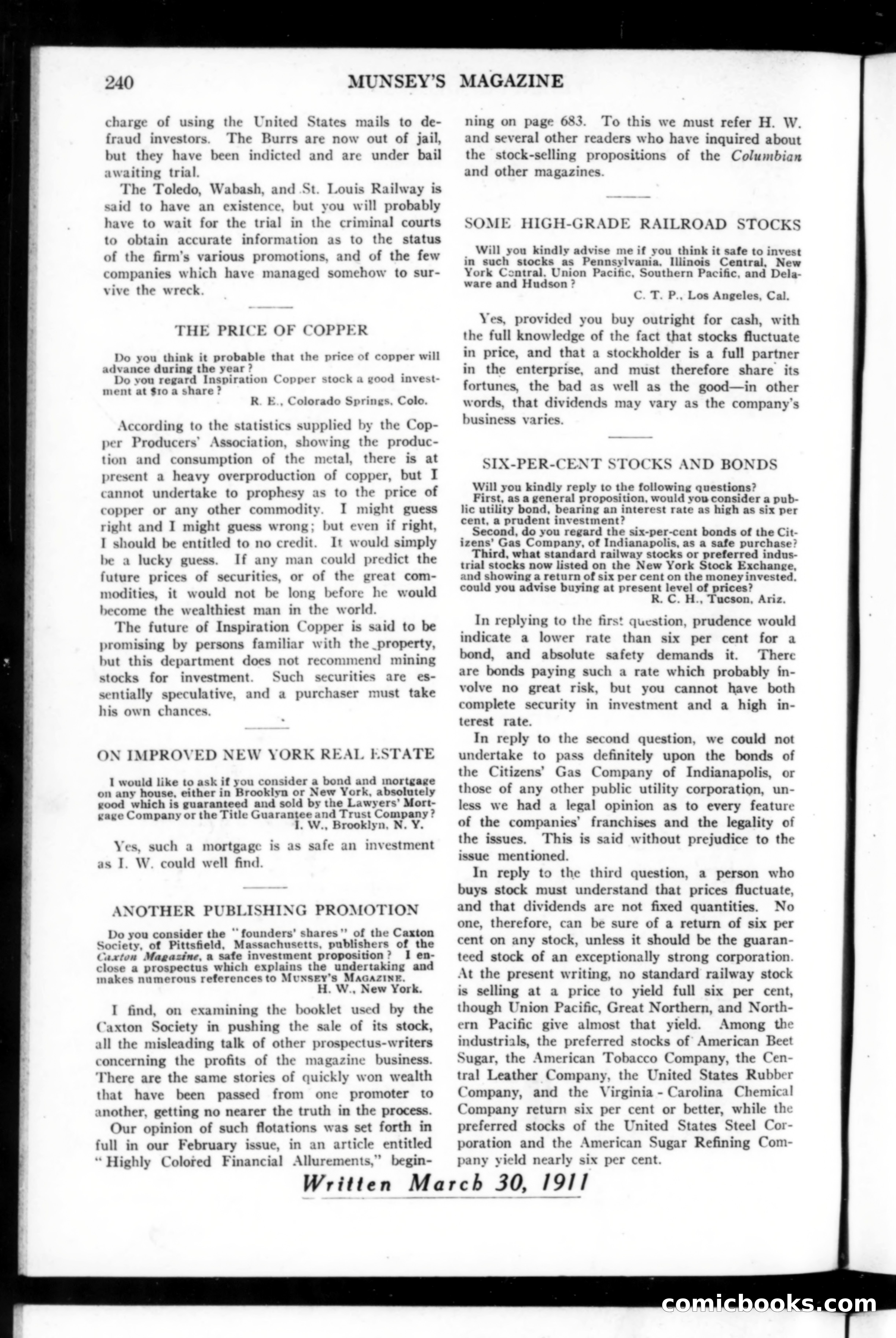 Munsey's Magazine, May 1911 — page 94 of 150