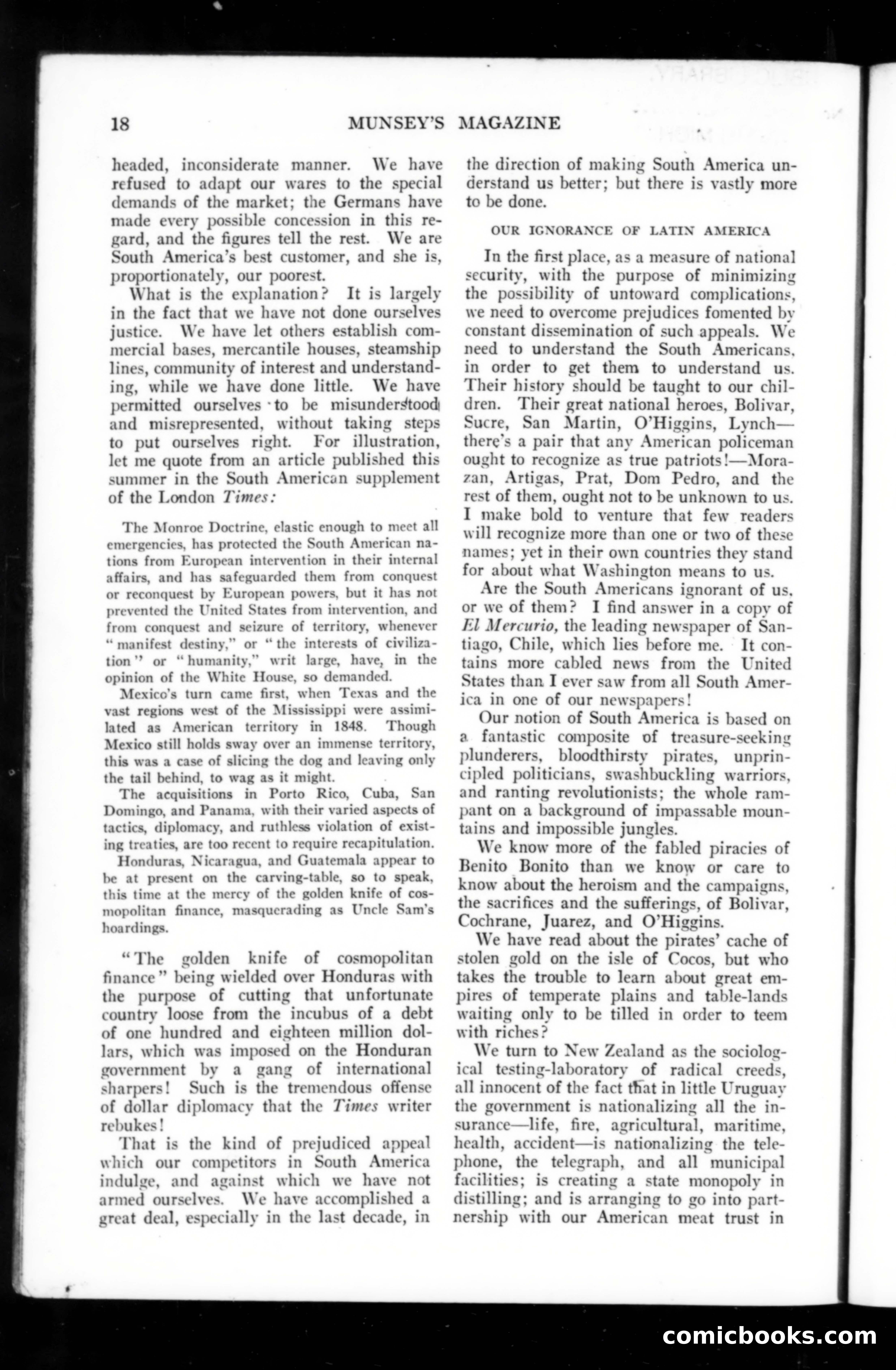 Munsey's Magazine, October 1911 — page 16 of 154
