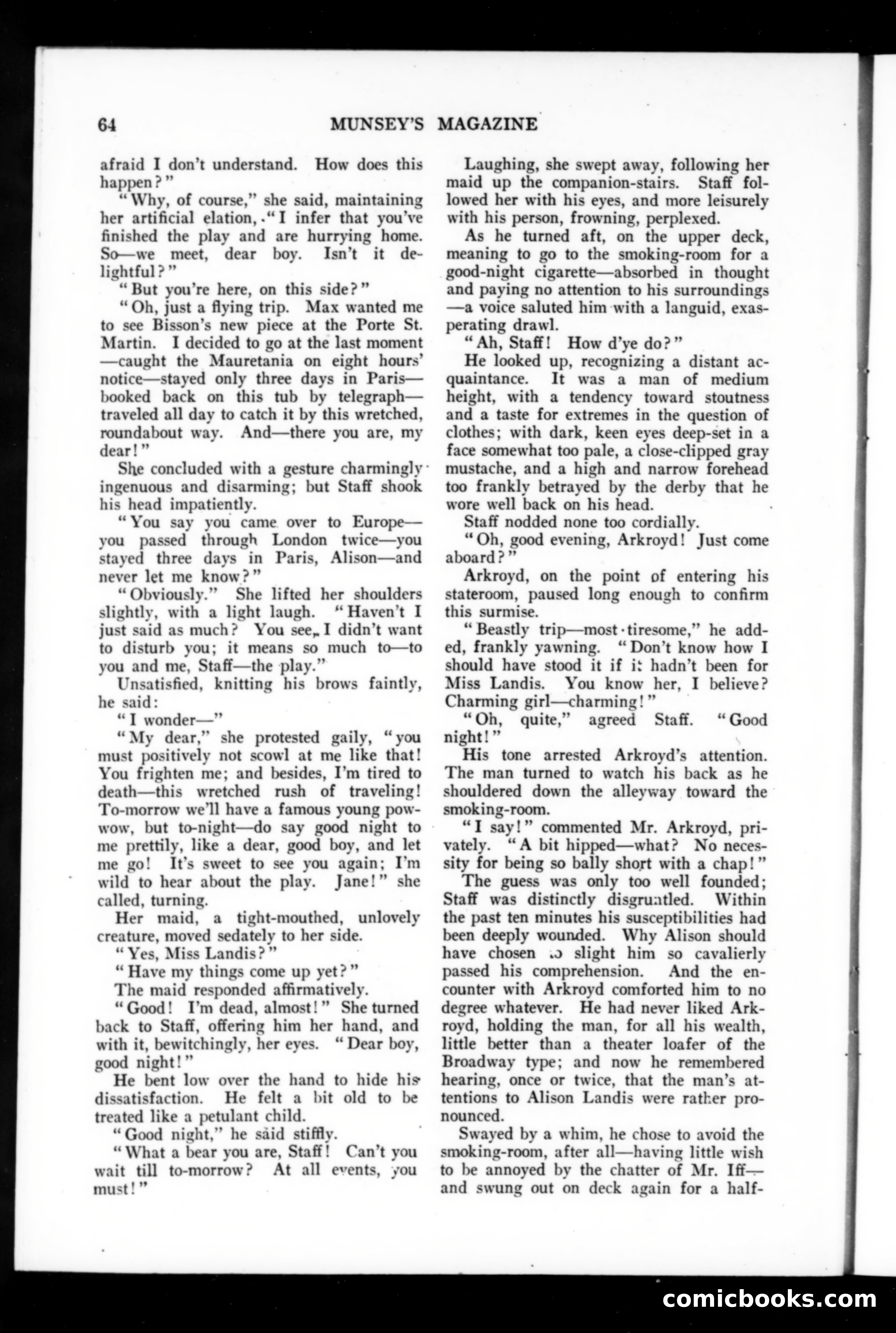 Munsey's Magazine, October 1911 — page 62 of 154