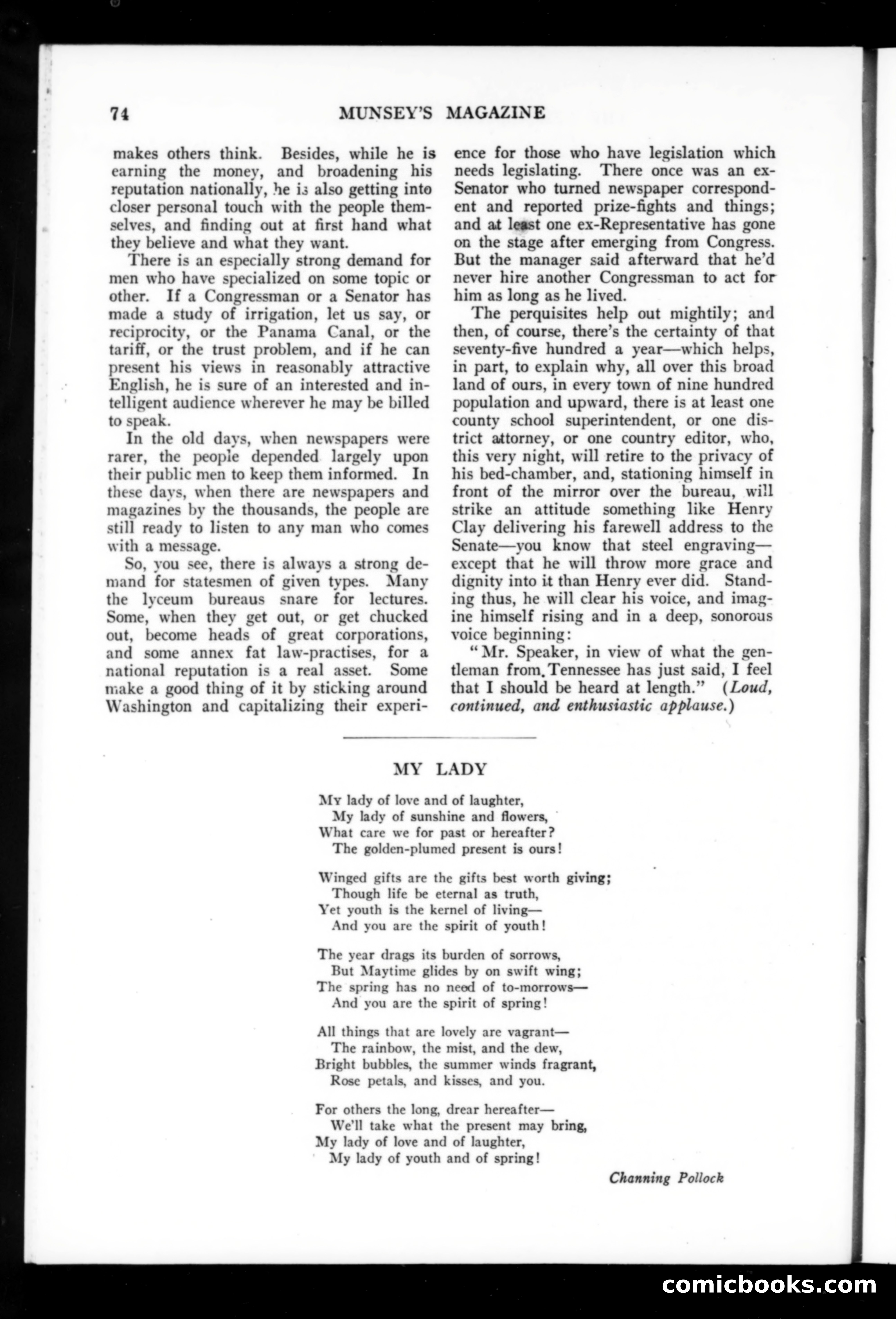 Munsey's Magazine, October 1911 — page 72 of 154