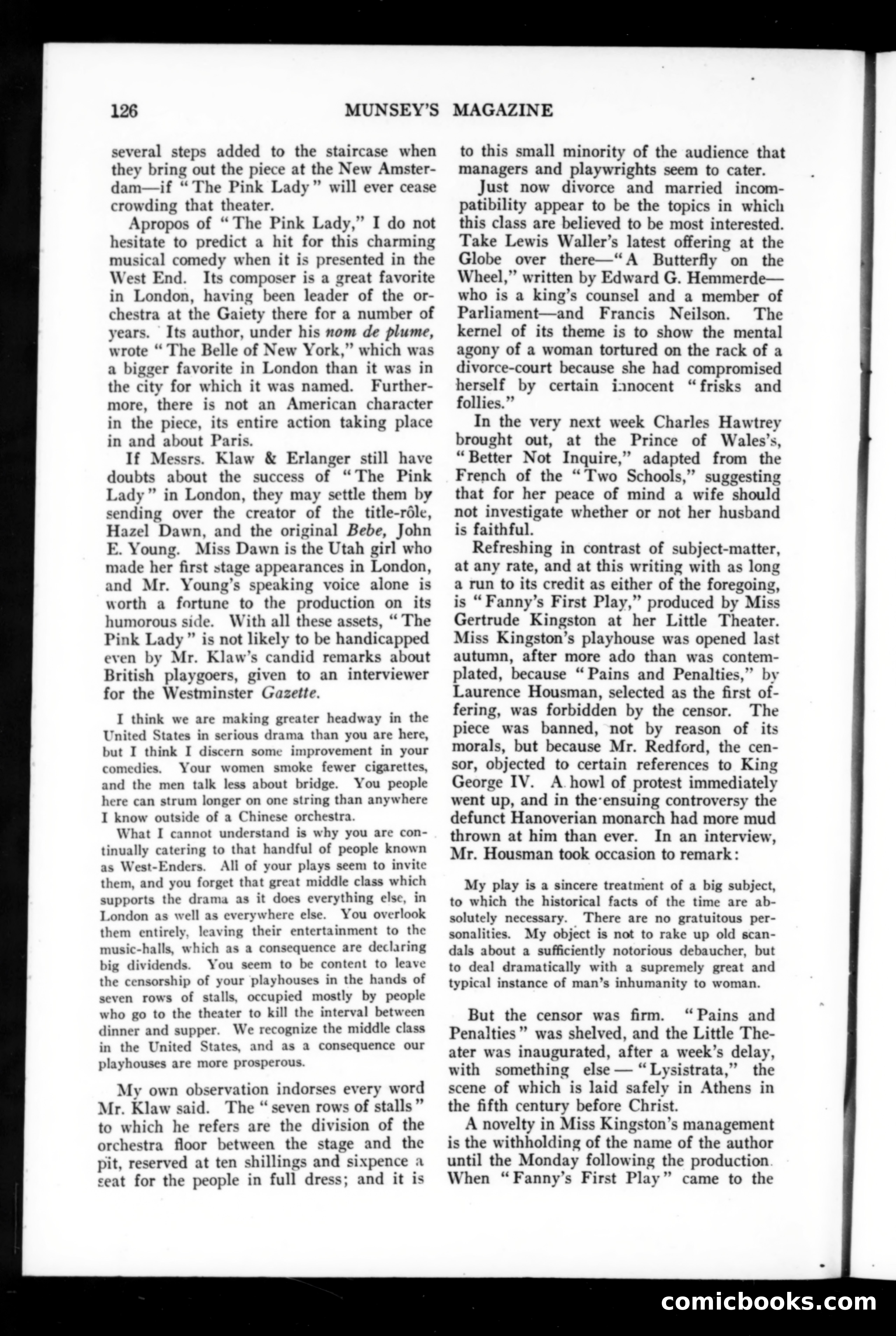 Munsey's Magazine, October 1911 — page 124 of 154
