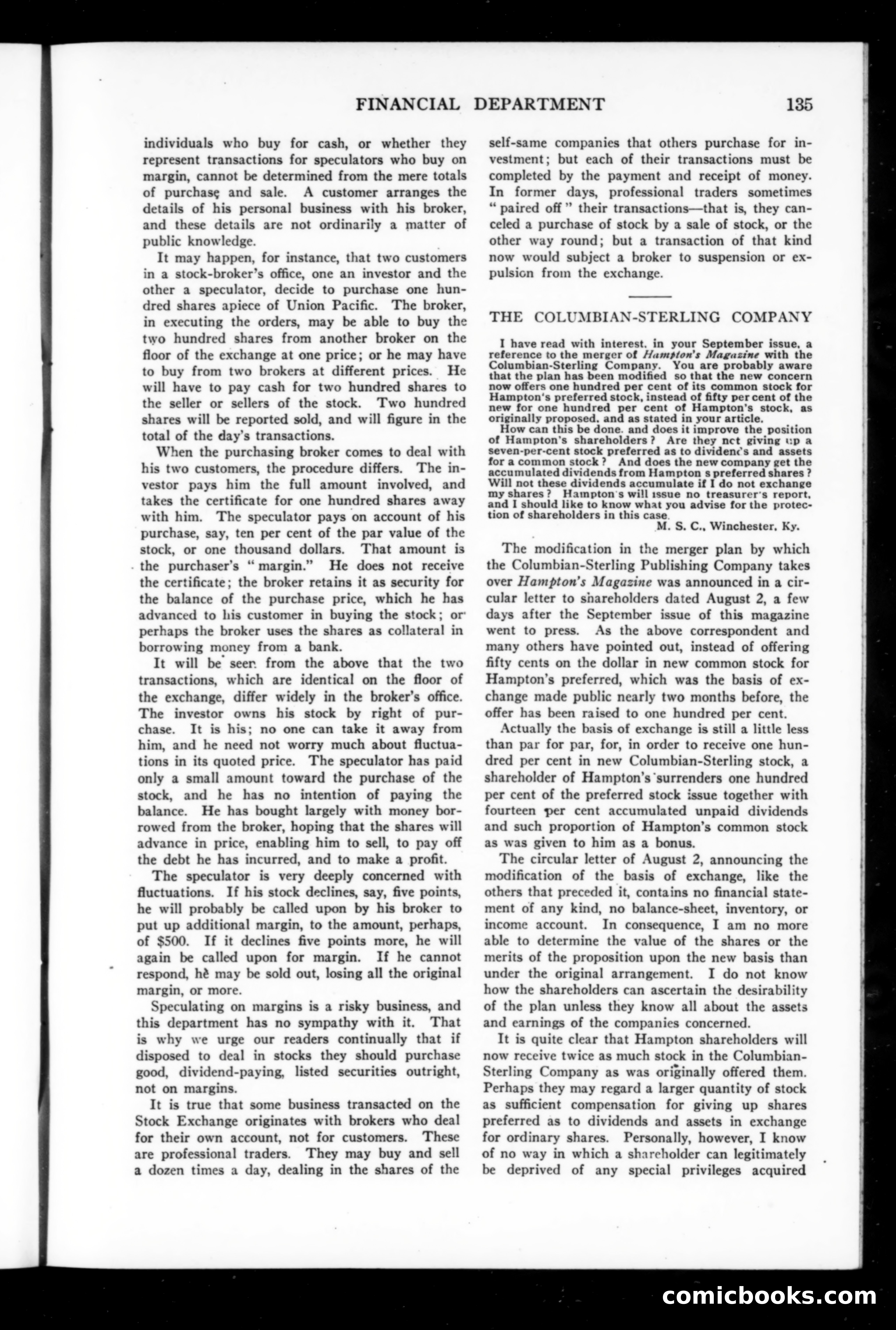 Munsey's Magazine, October 1911 — page 133 of 154