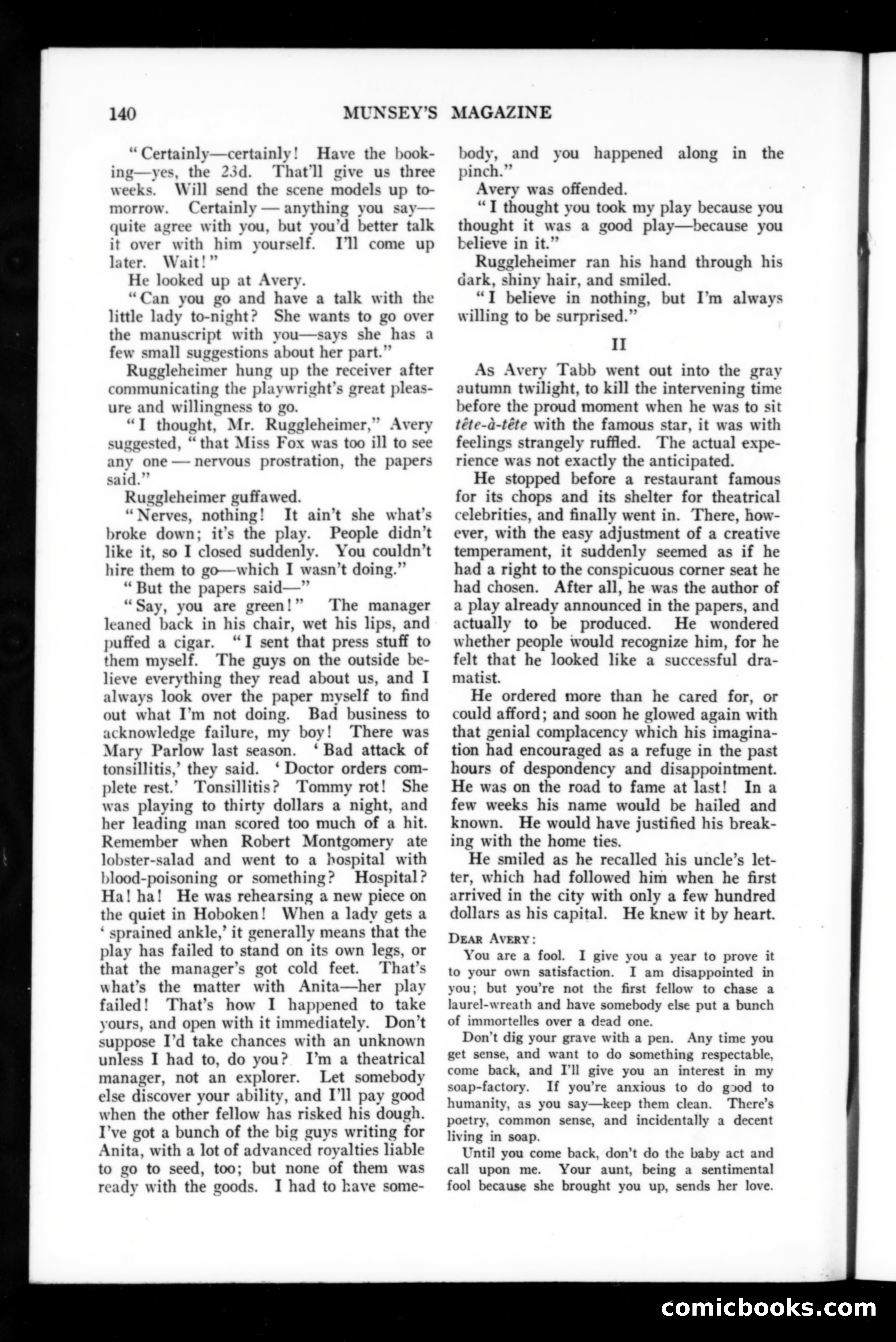 Munsey's Magazine, October 1911 — page 138 of 154