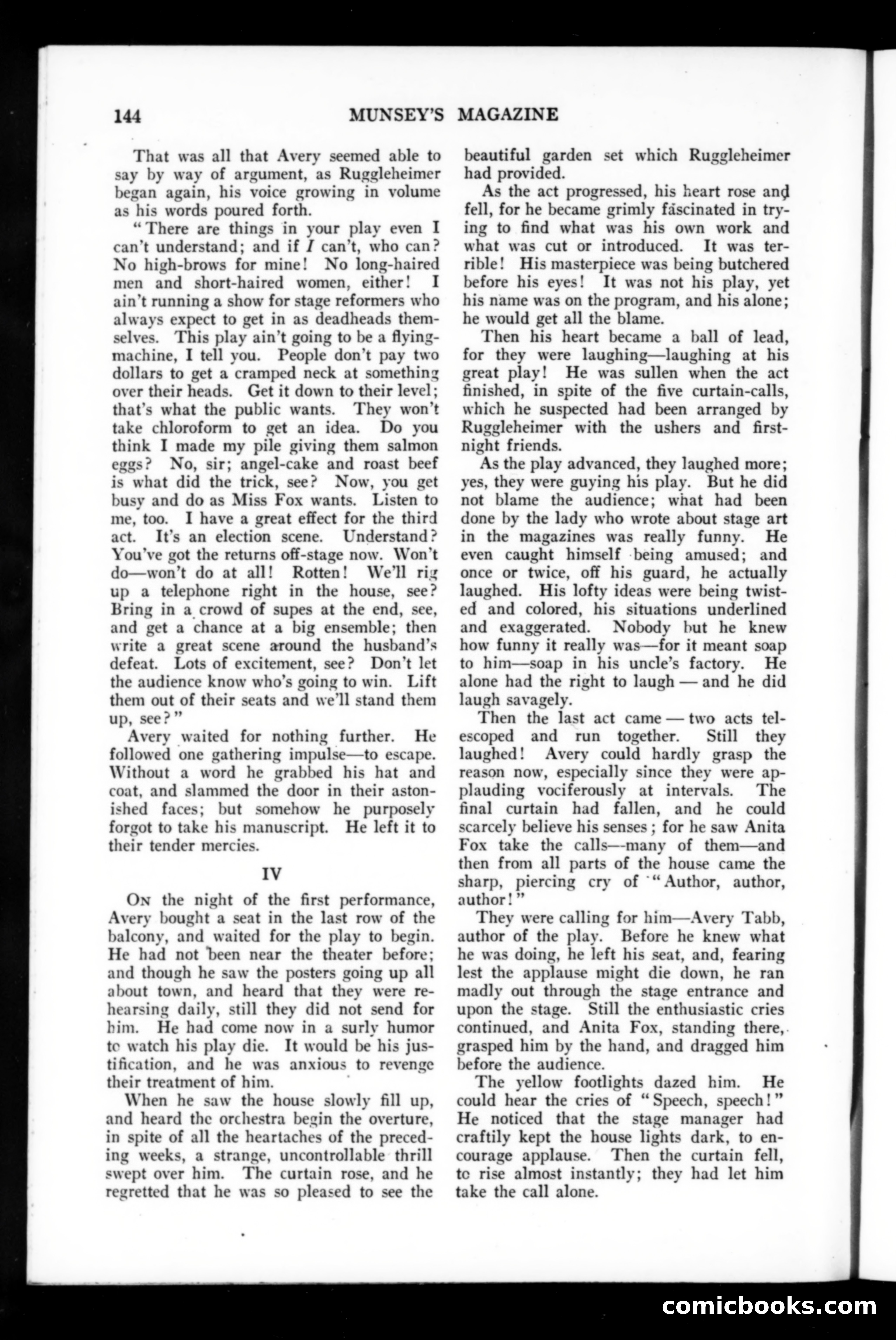 Munsey's Magazine, October 1911 — page 142 of 154