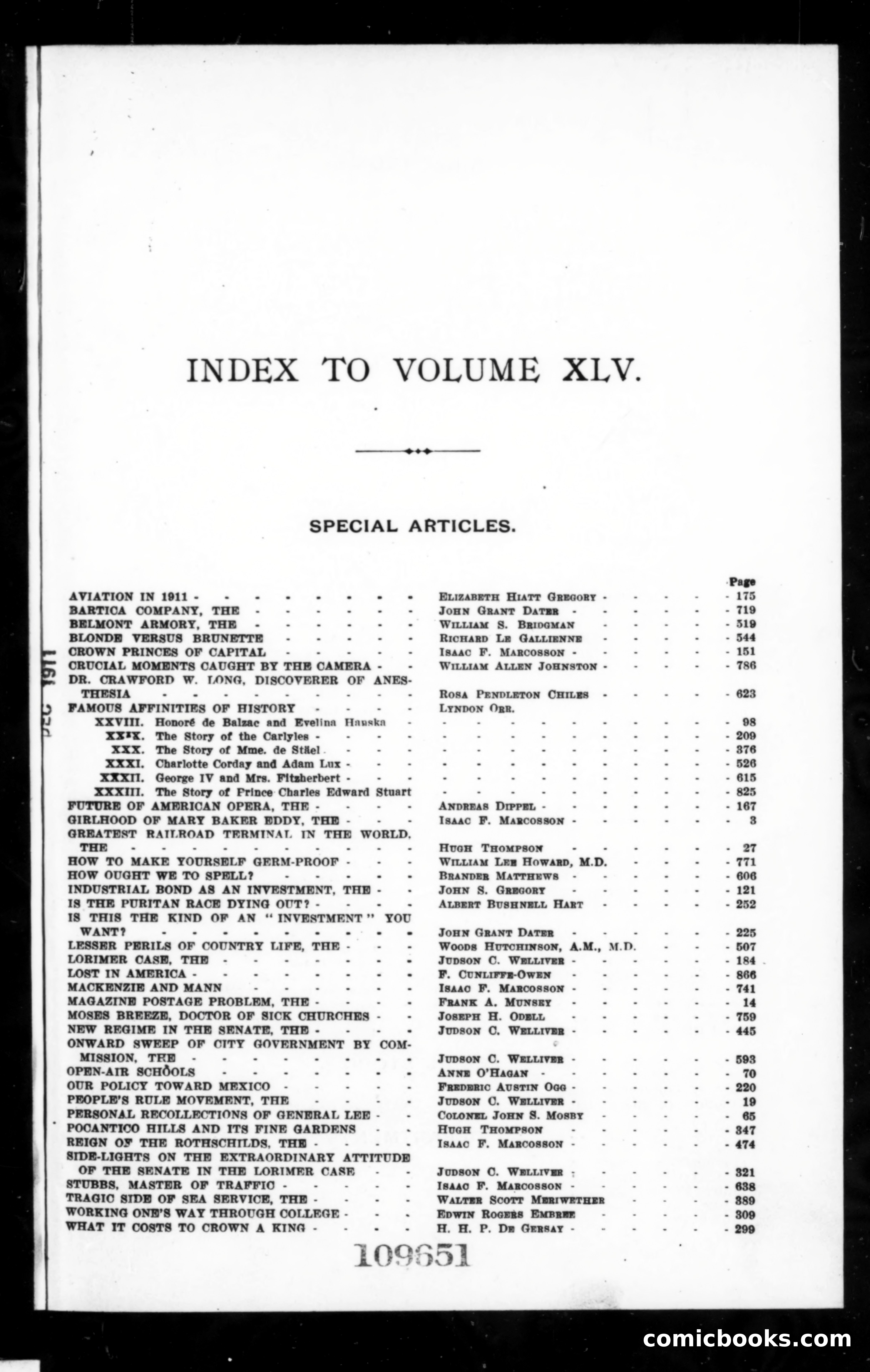 Munsey's Magazine, Volume 45 — page 1 of 3