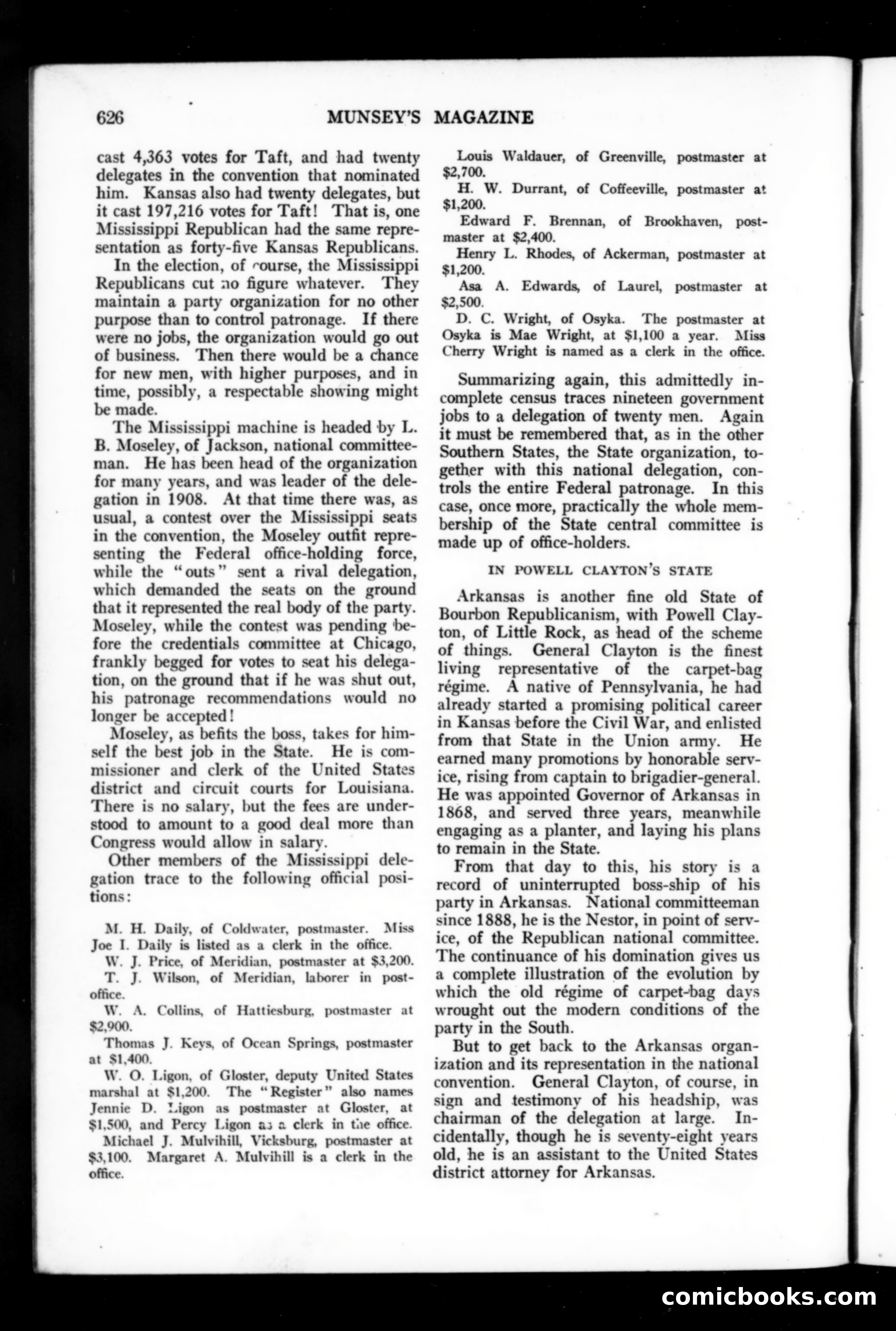 Munsey's Magazine, February 1912 — page 8 of 154