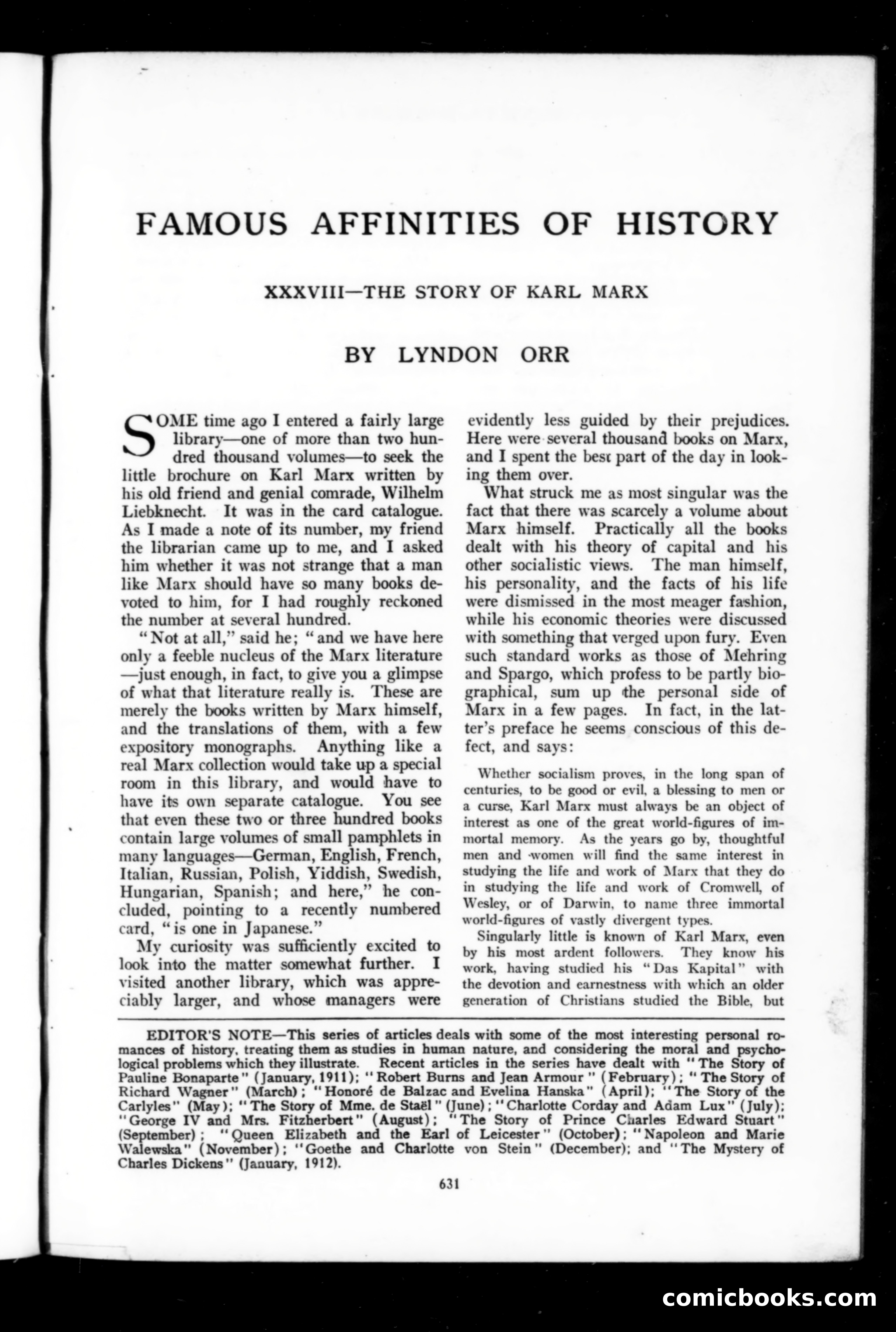 Munsey's Magazine, February 1912 — page 13 of 154