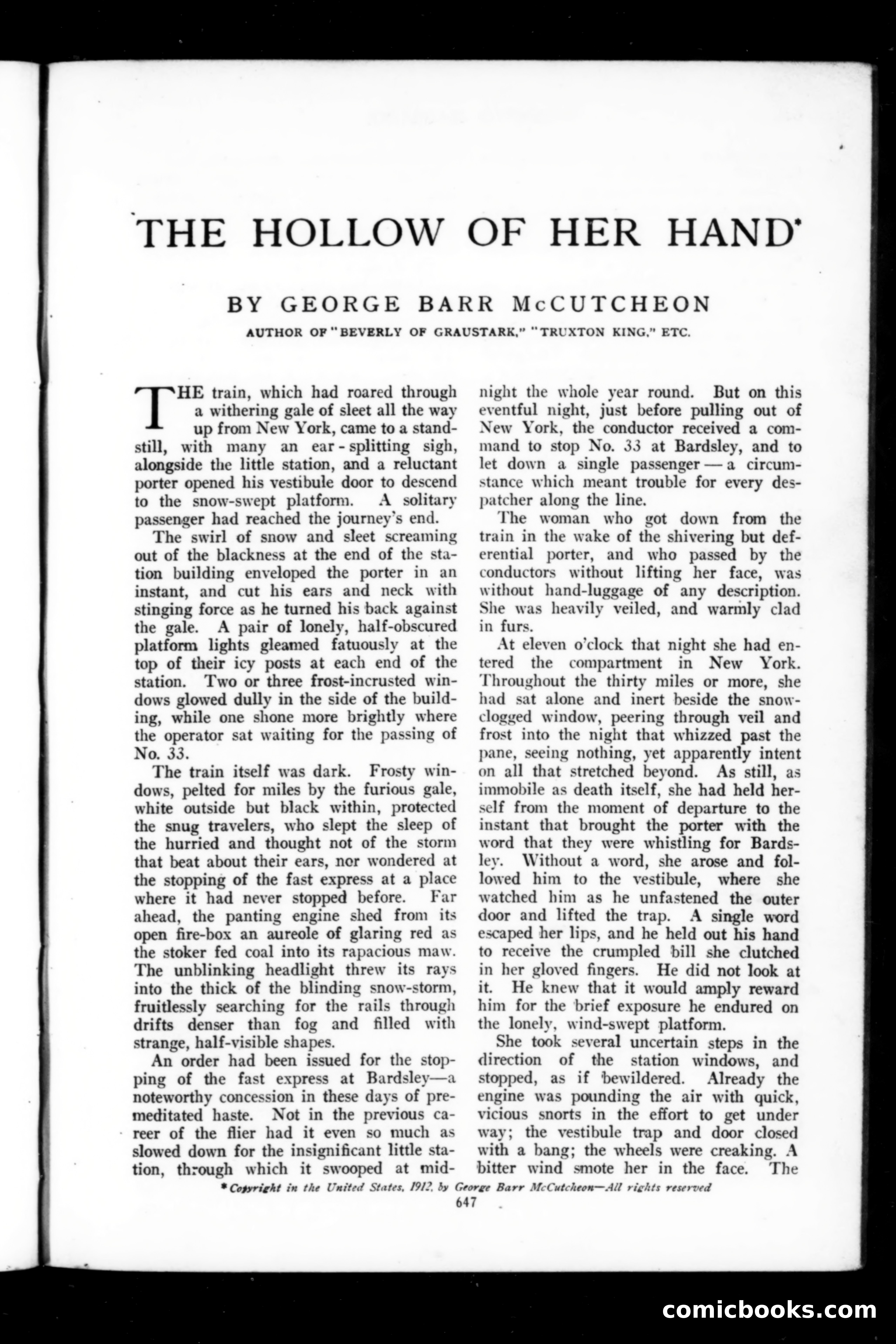 Munsey's Magazine, February 1912 — page 29 of 154