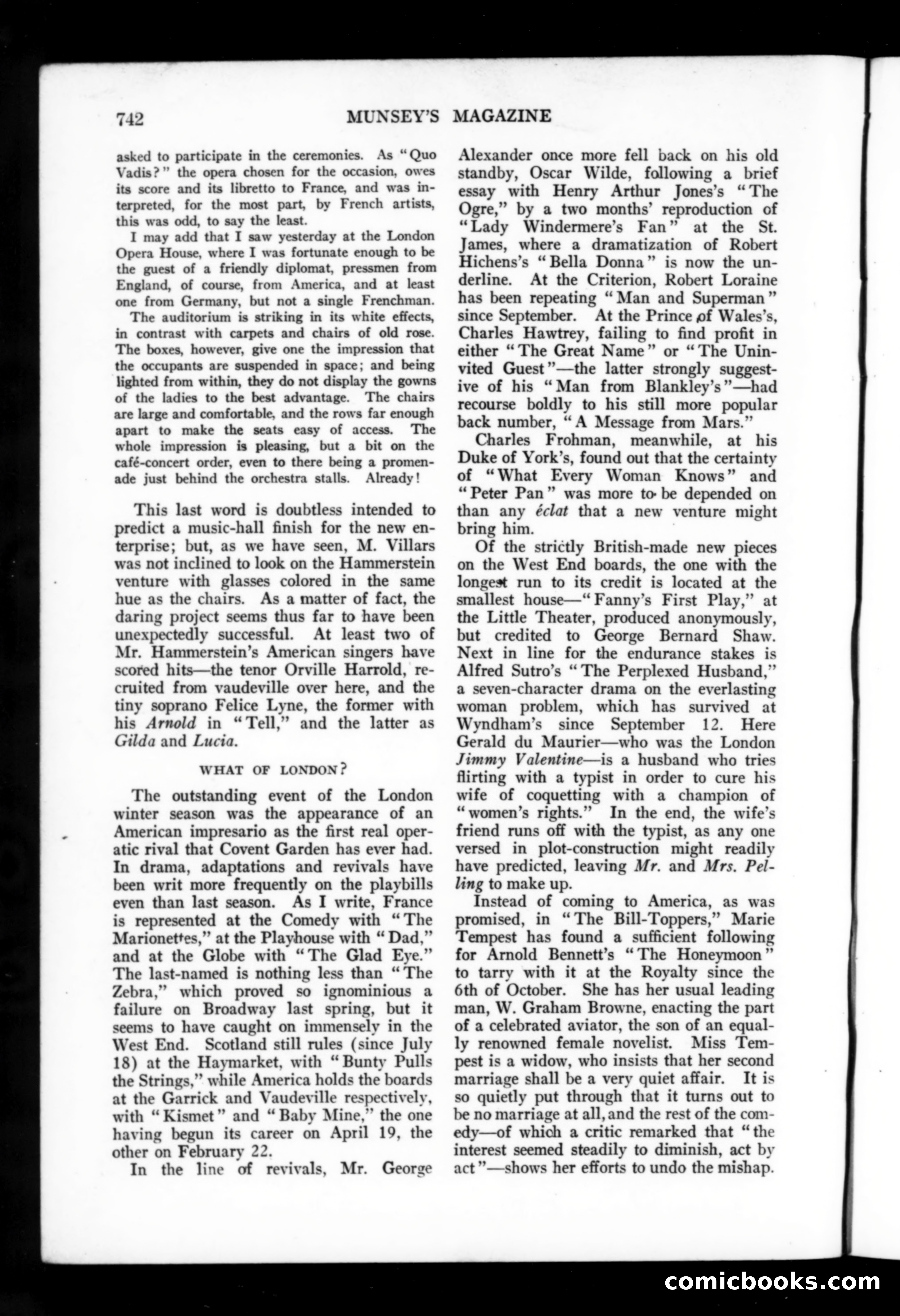 Munsey's Magazine, February 1912 — page 124 of 154