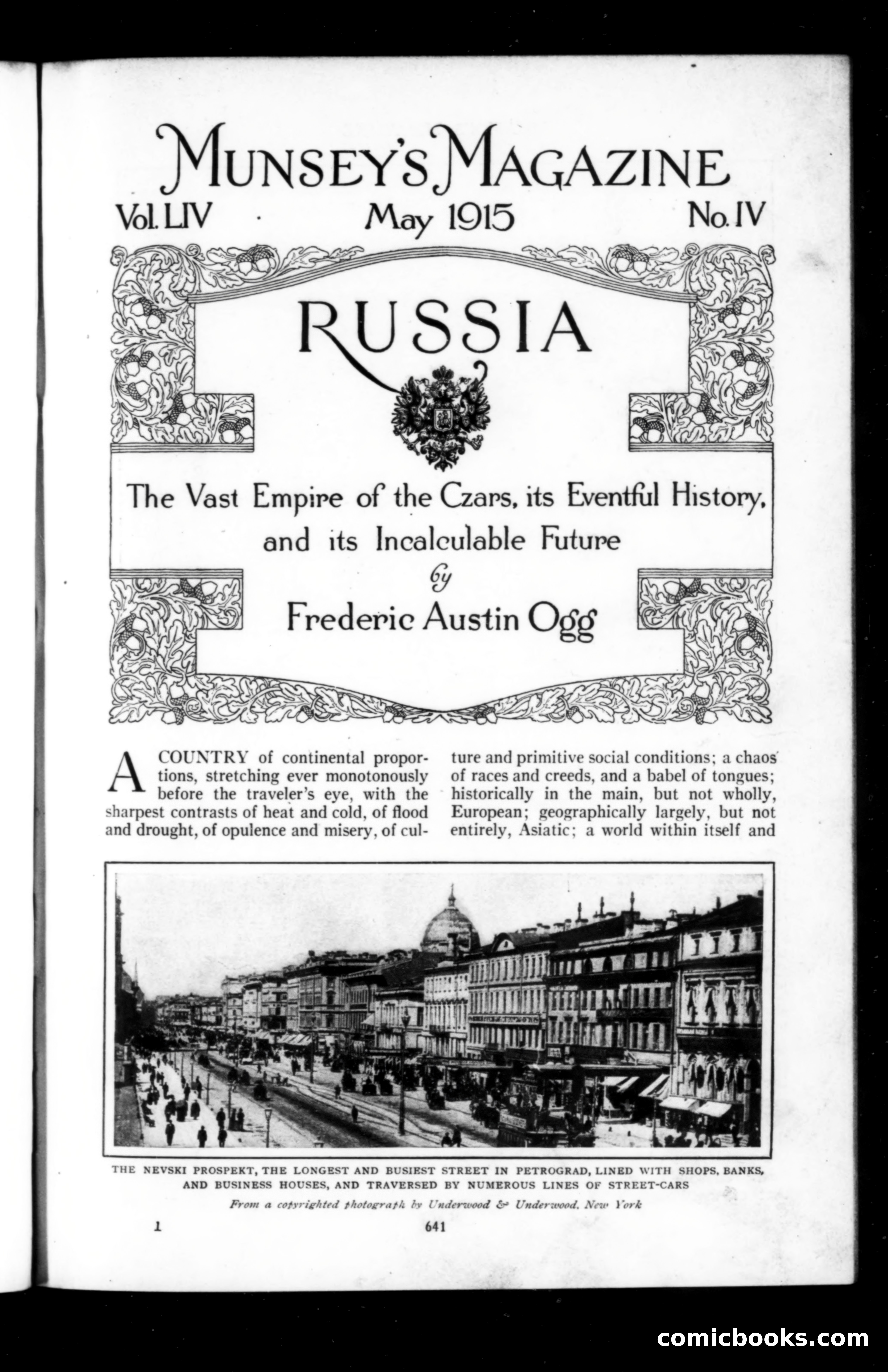 Munsey's Magazine, May 1915 — page 1 of 209