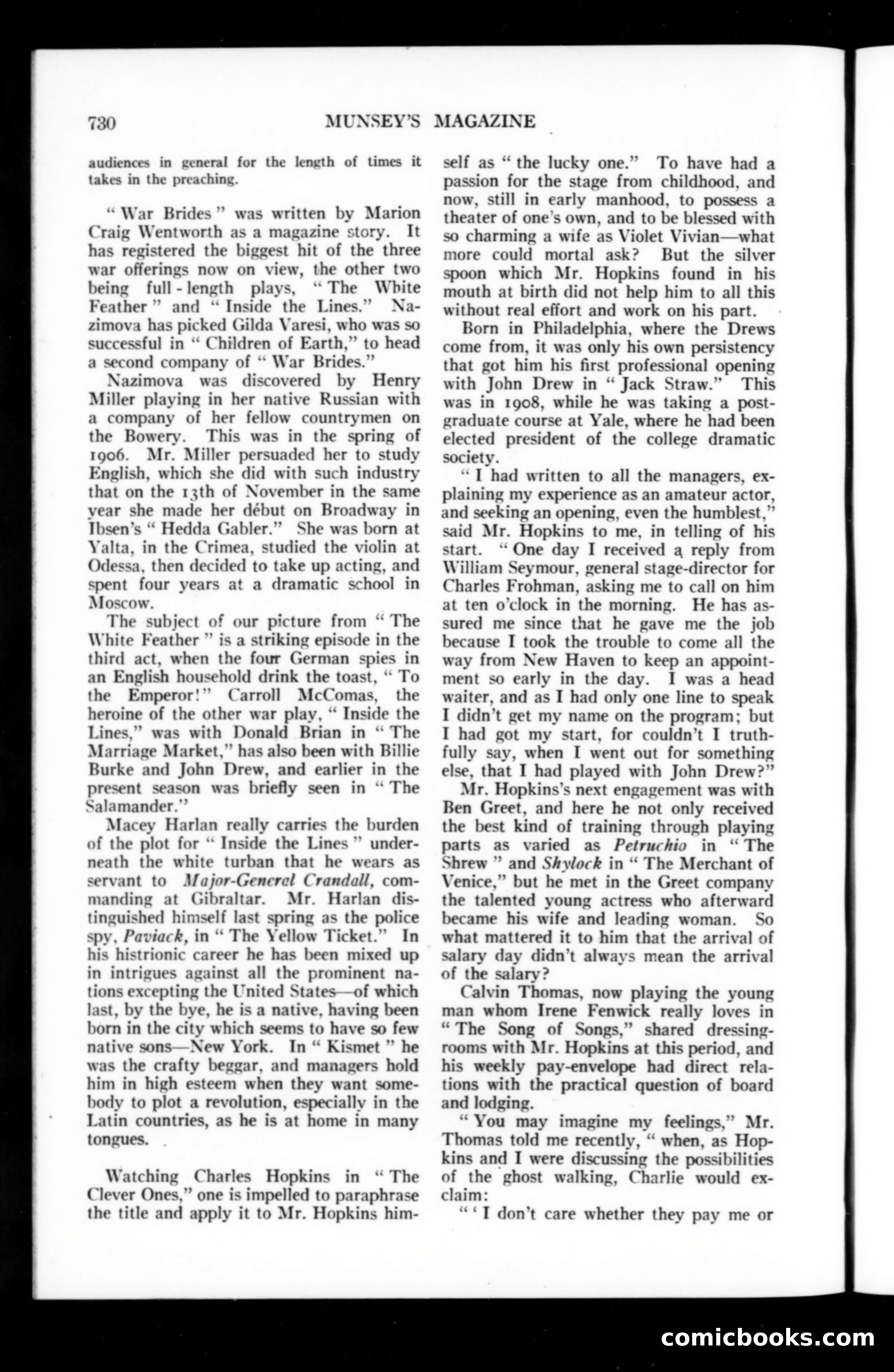 Munsey's Magazine, May 1915 — page 90 of 209