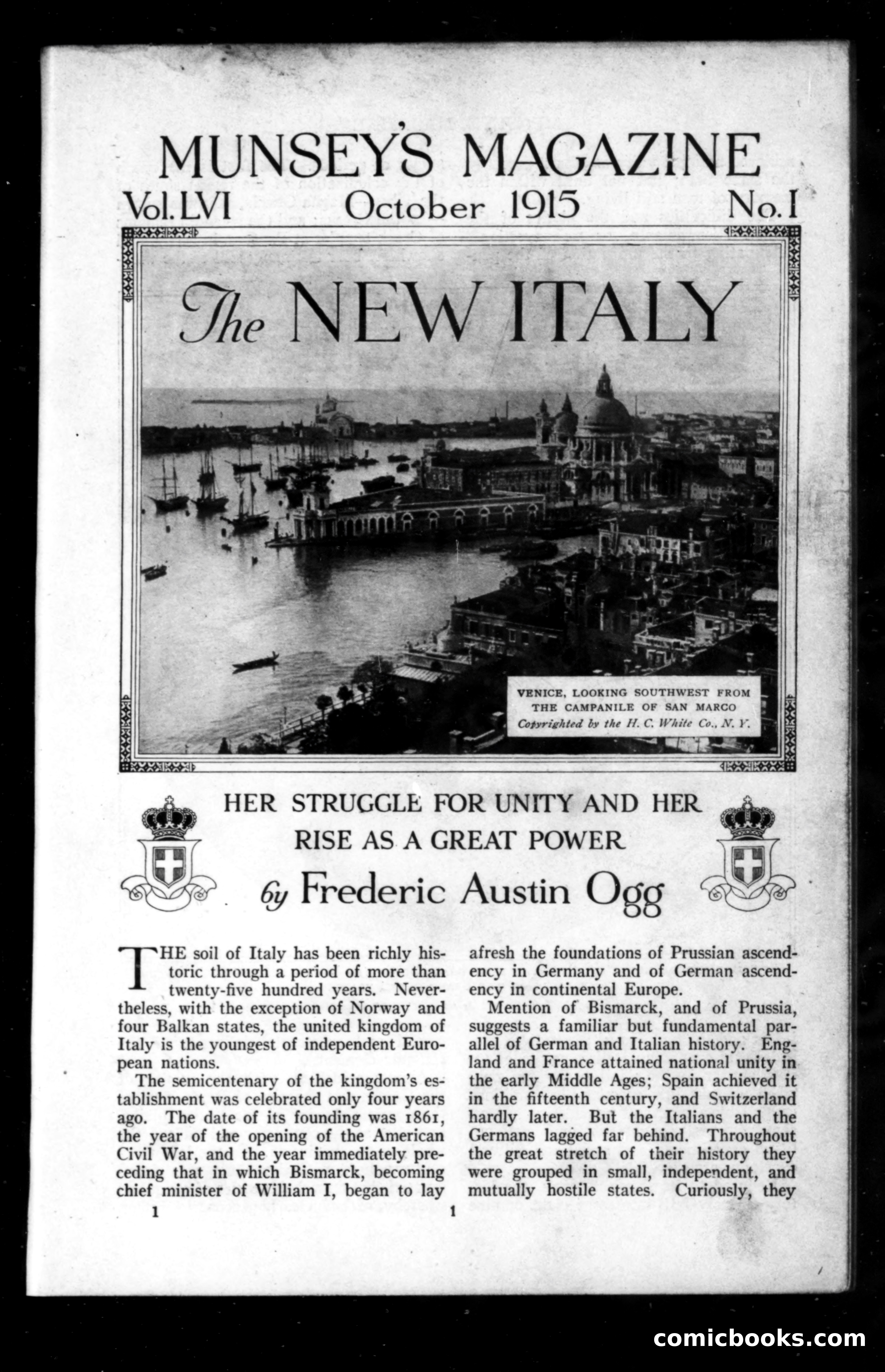 Munsey's Magazine, October 1915 — page 1 of 176