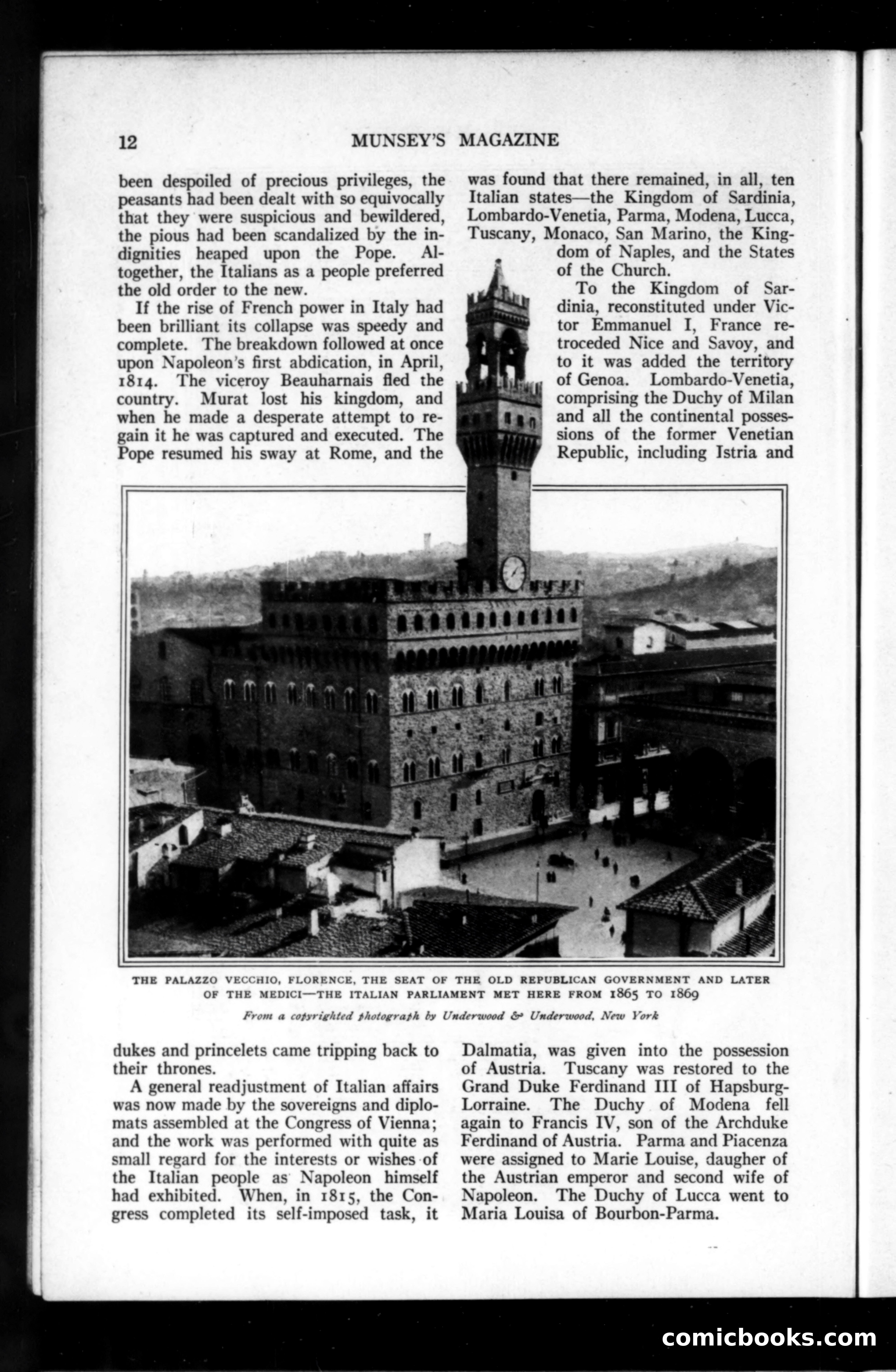 Munsey's Magazine, October 1915 — page 12 of 176
