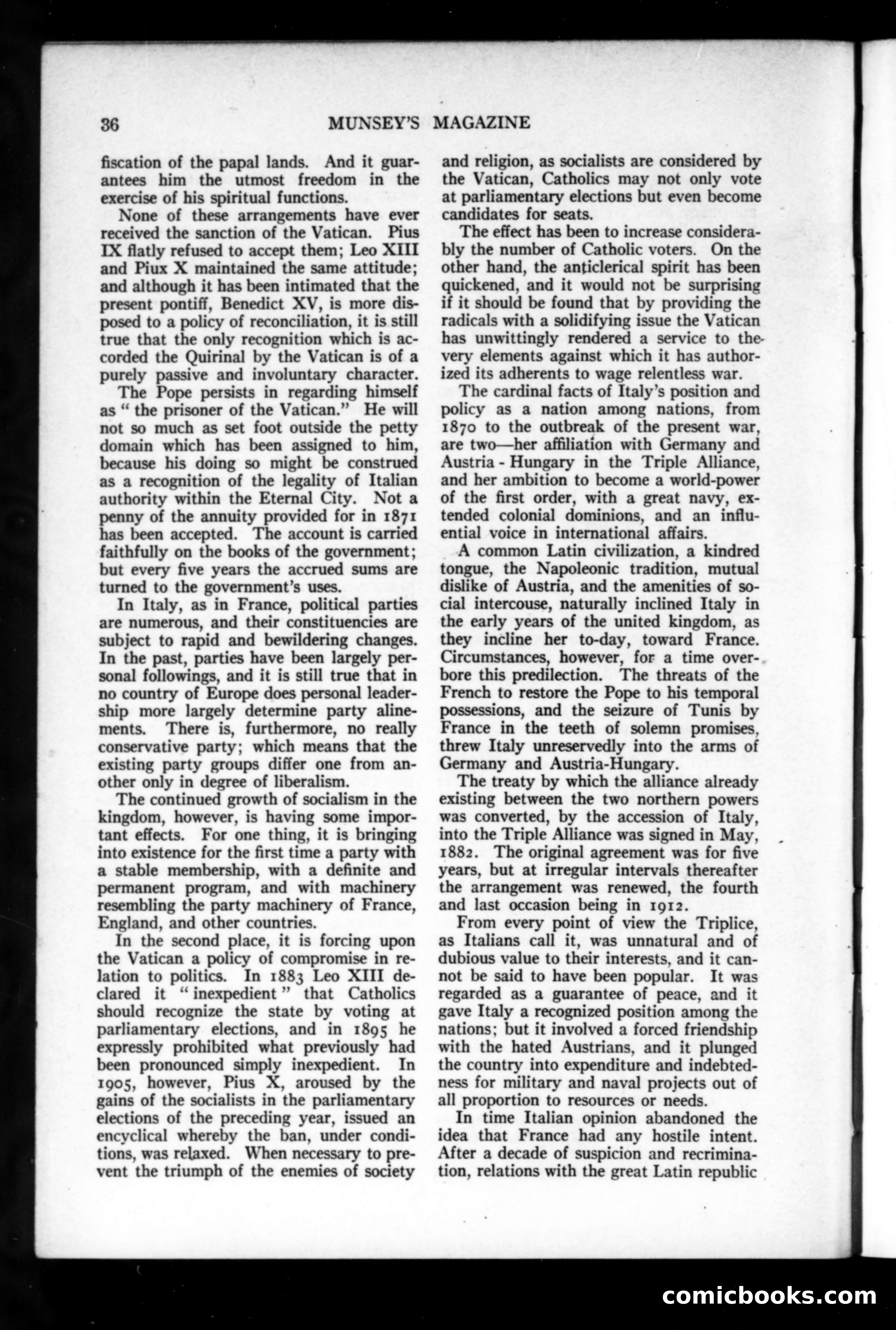 Munsey's Magazine, October 1915 — page 36 of 176