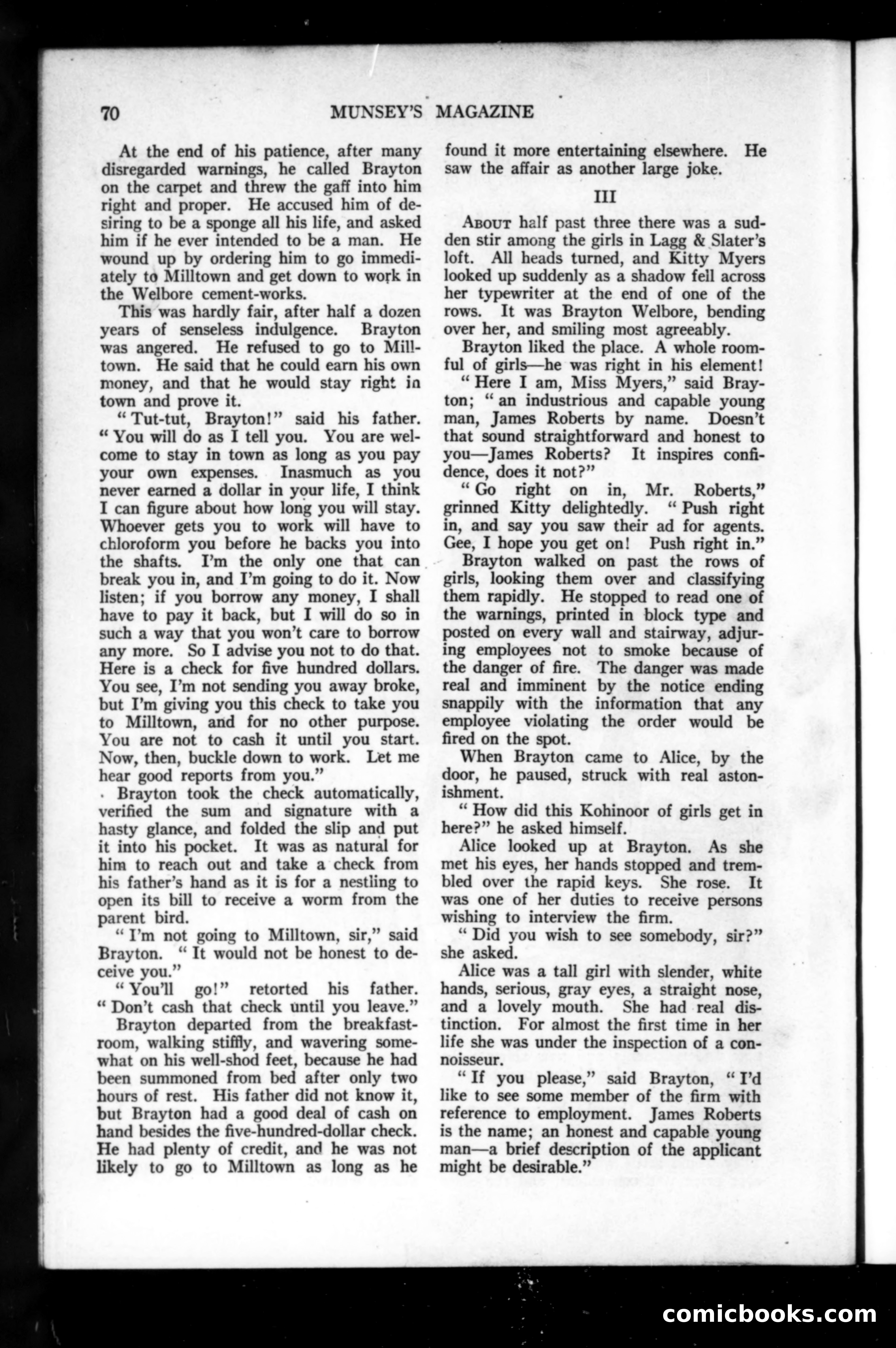 Munsey's Magazine, October 1915 — page 70 of 176