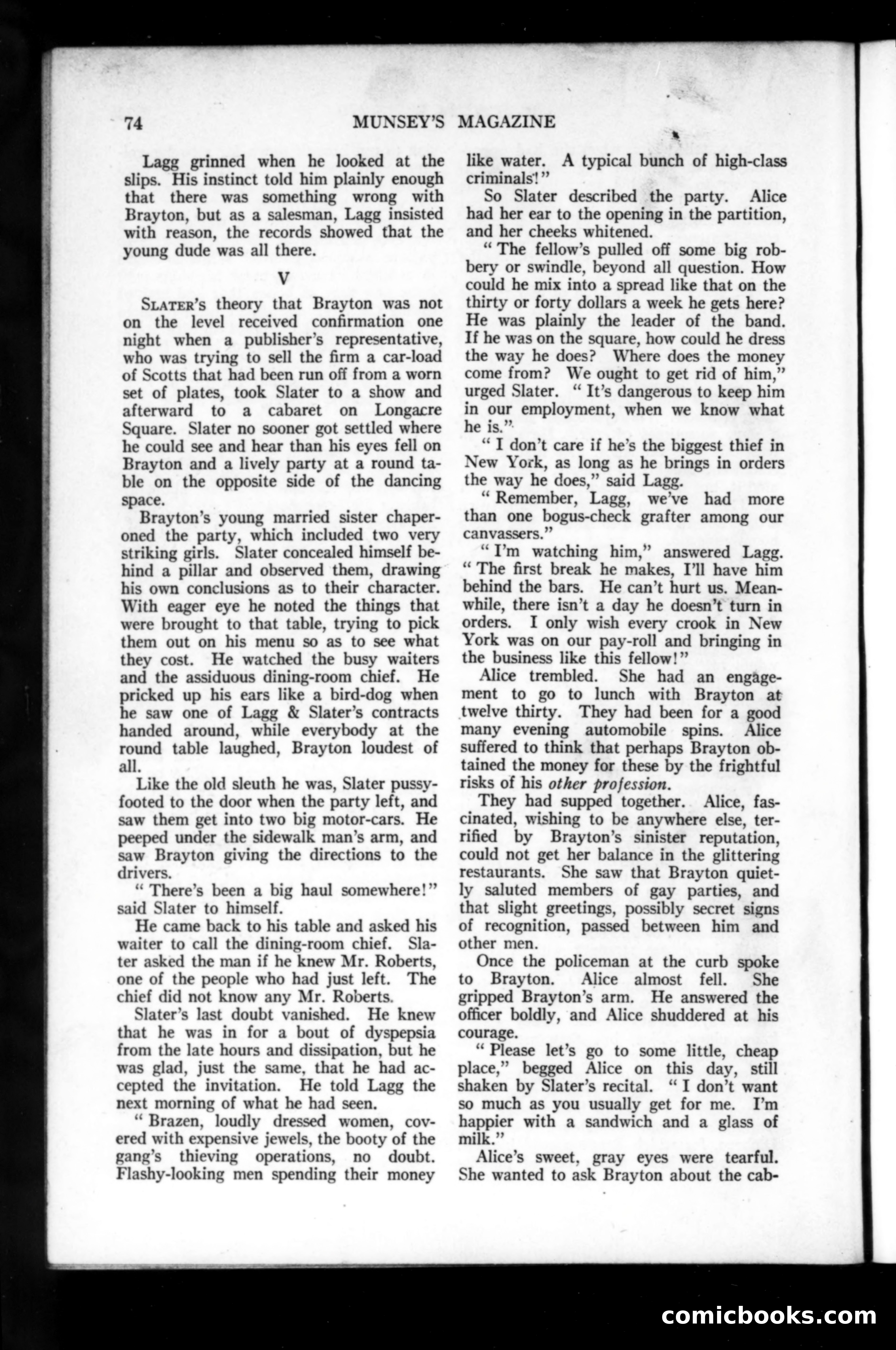 Munsey's Magazine, October 1915 — page 74 of 176