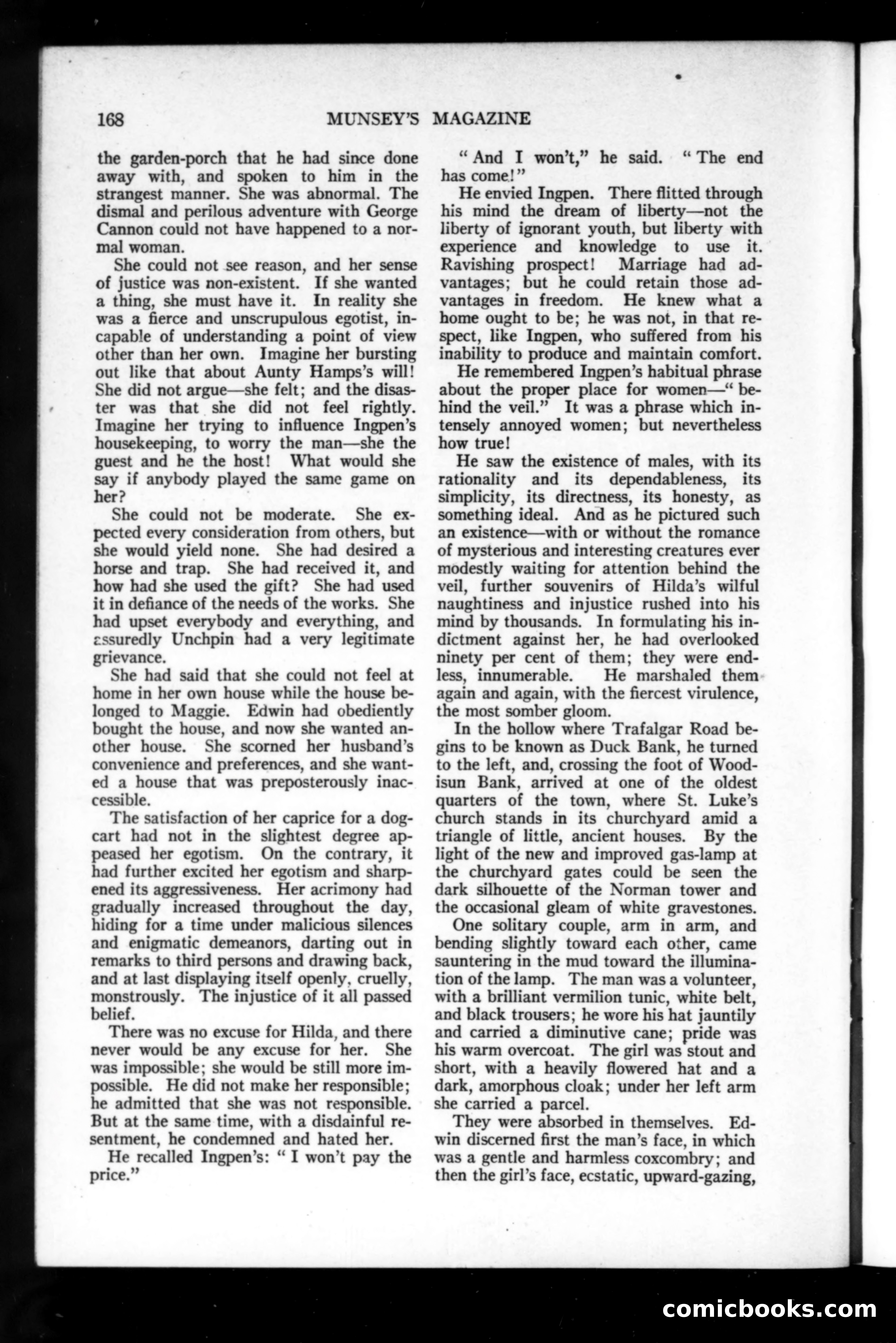 Munsey's Magazine, October 1915 — page 168 of 176