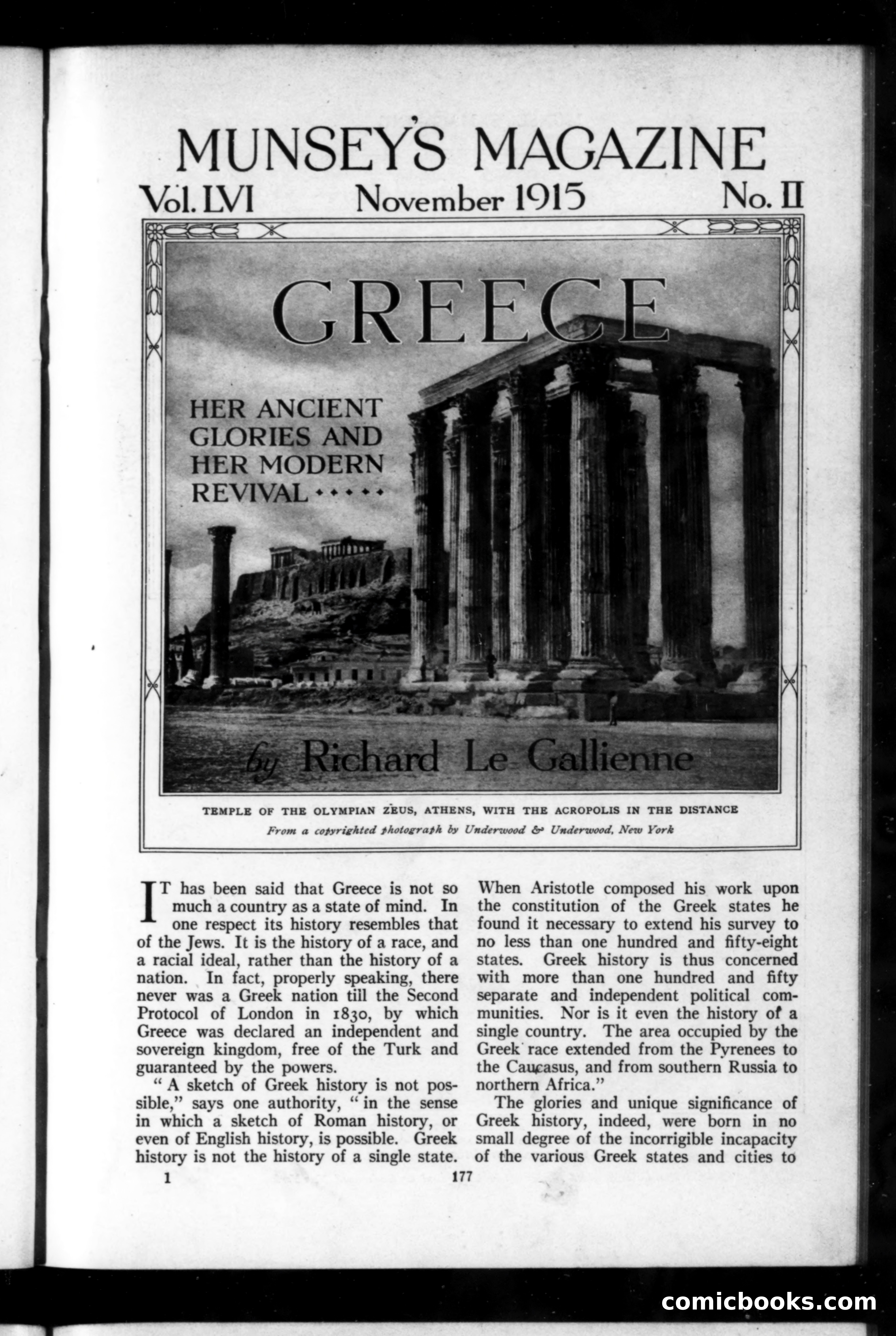 Munsey's Magazine, November 1915 — page 1 of 160