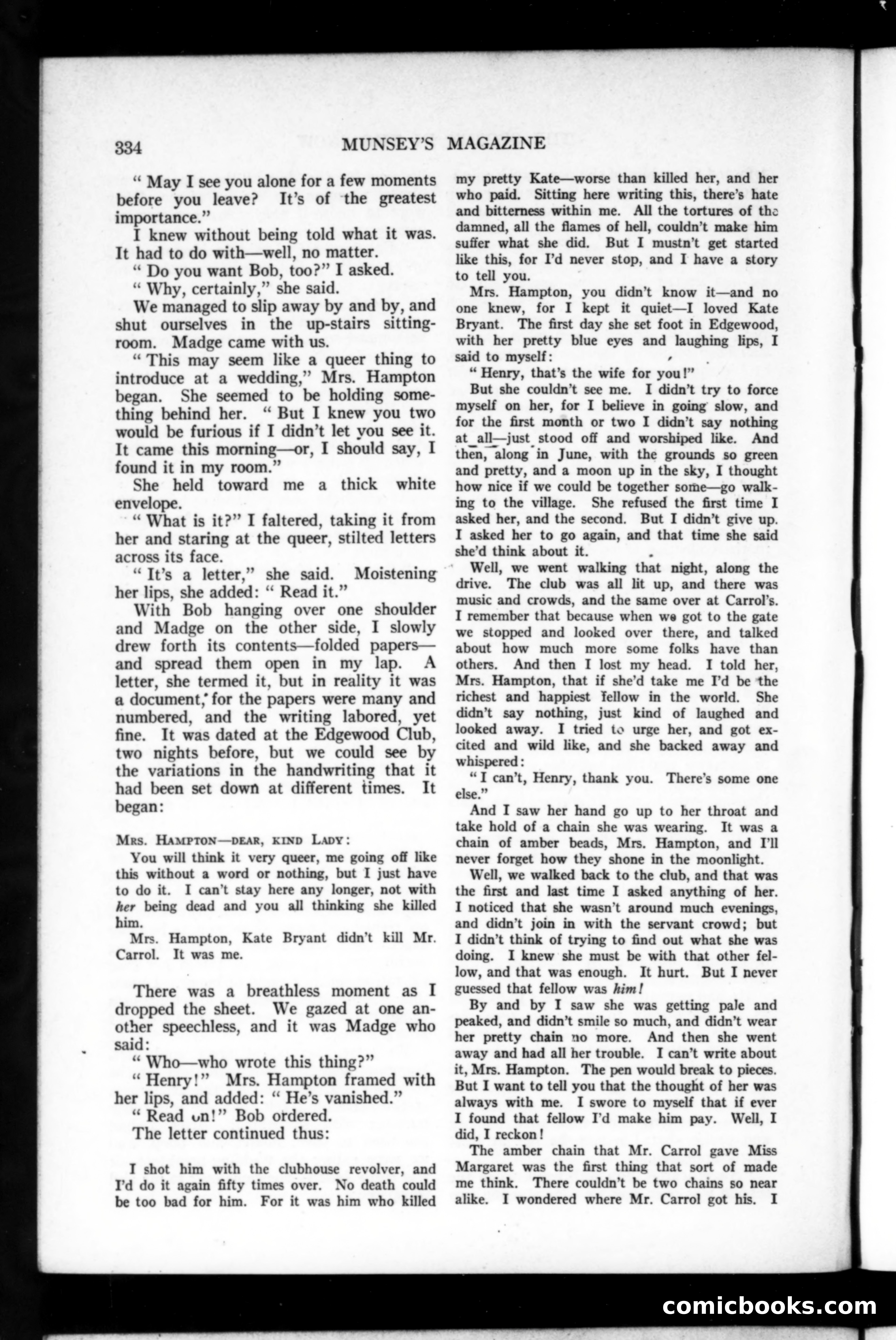 Munsey's Magazine, November 1915 — page 158 of 160
