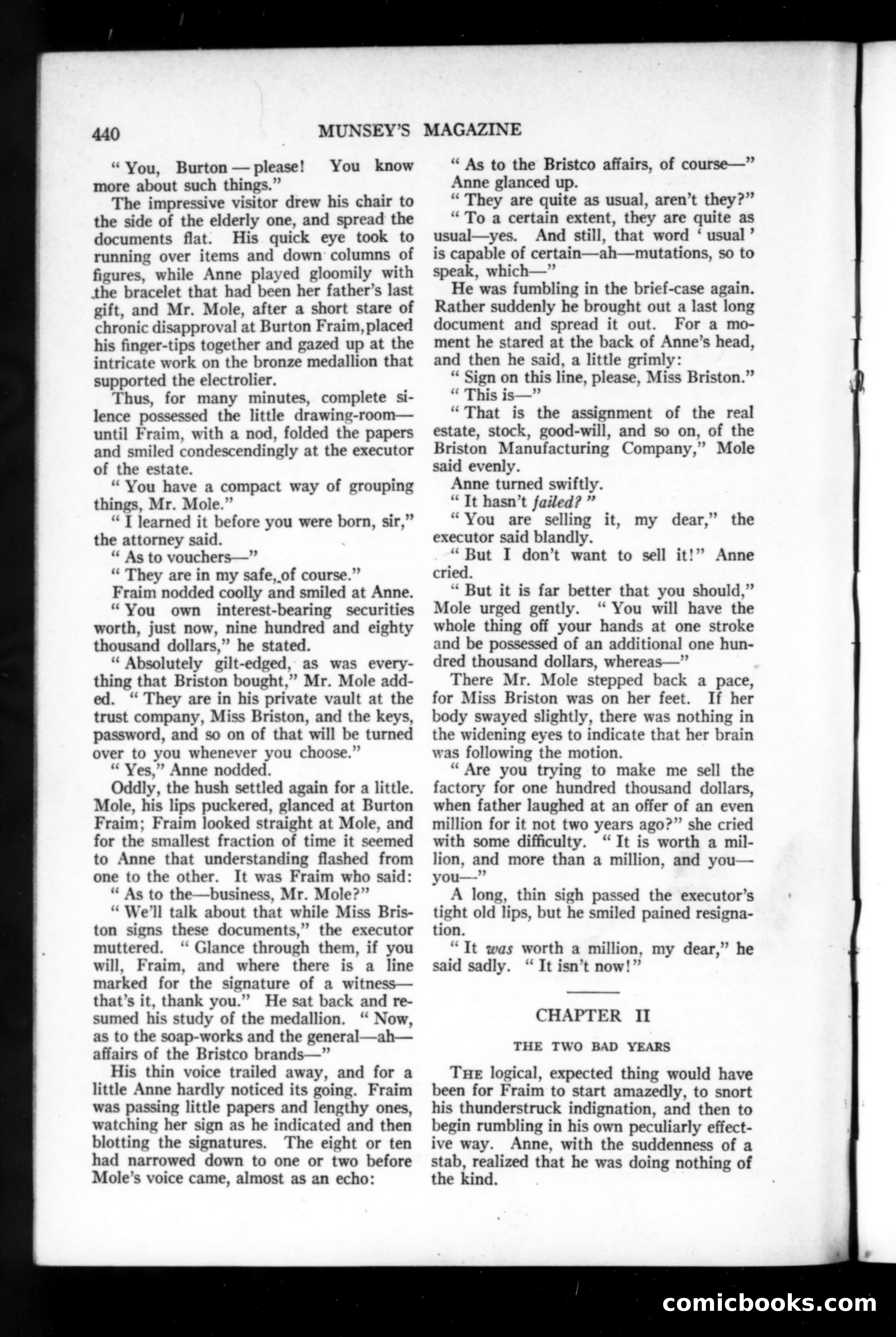 Munsey's Magazine, December 1915 — page 104 of 158
