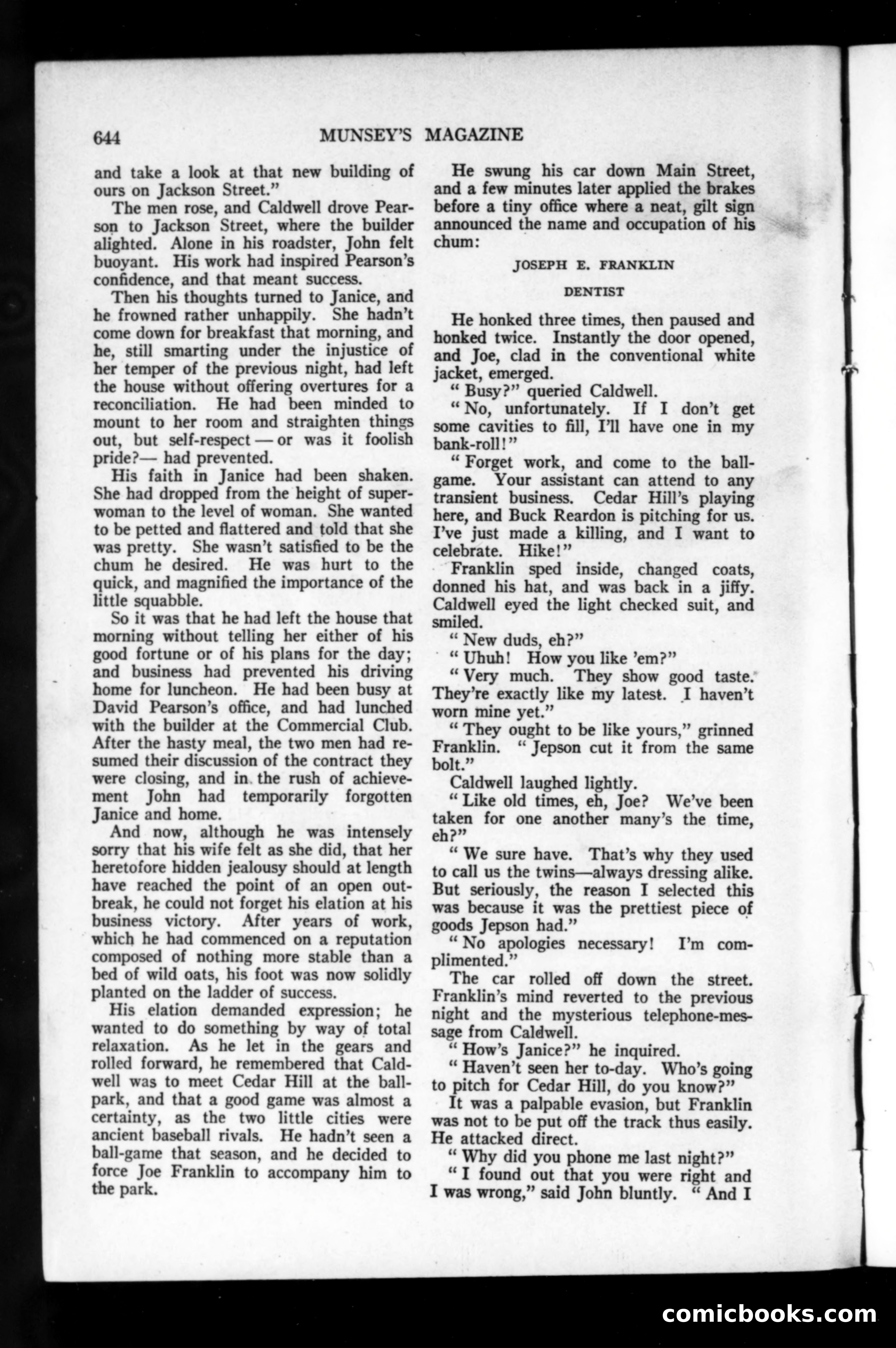 Munsey's Magazine, January 1916 — page 150 of 193
