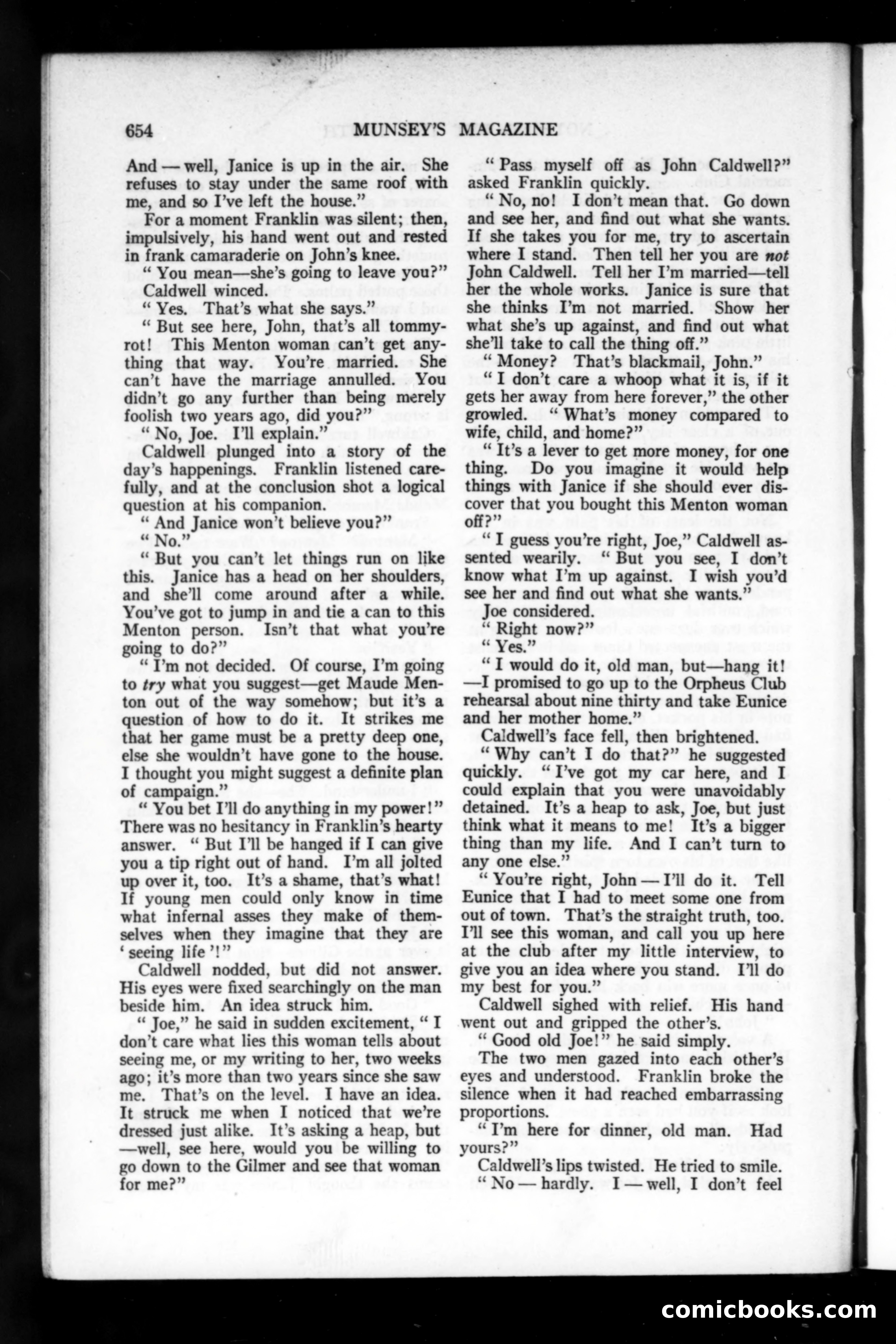 Munsey's Magazine, January 1916 — page 160 of 193