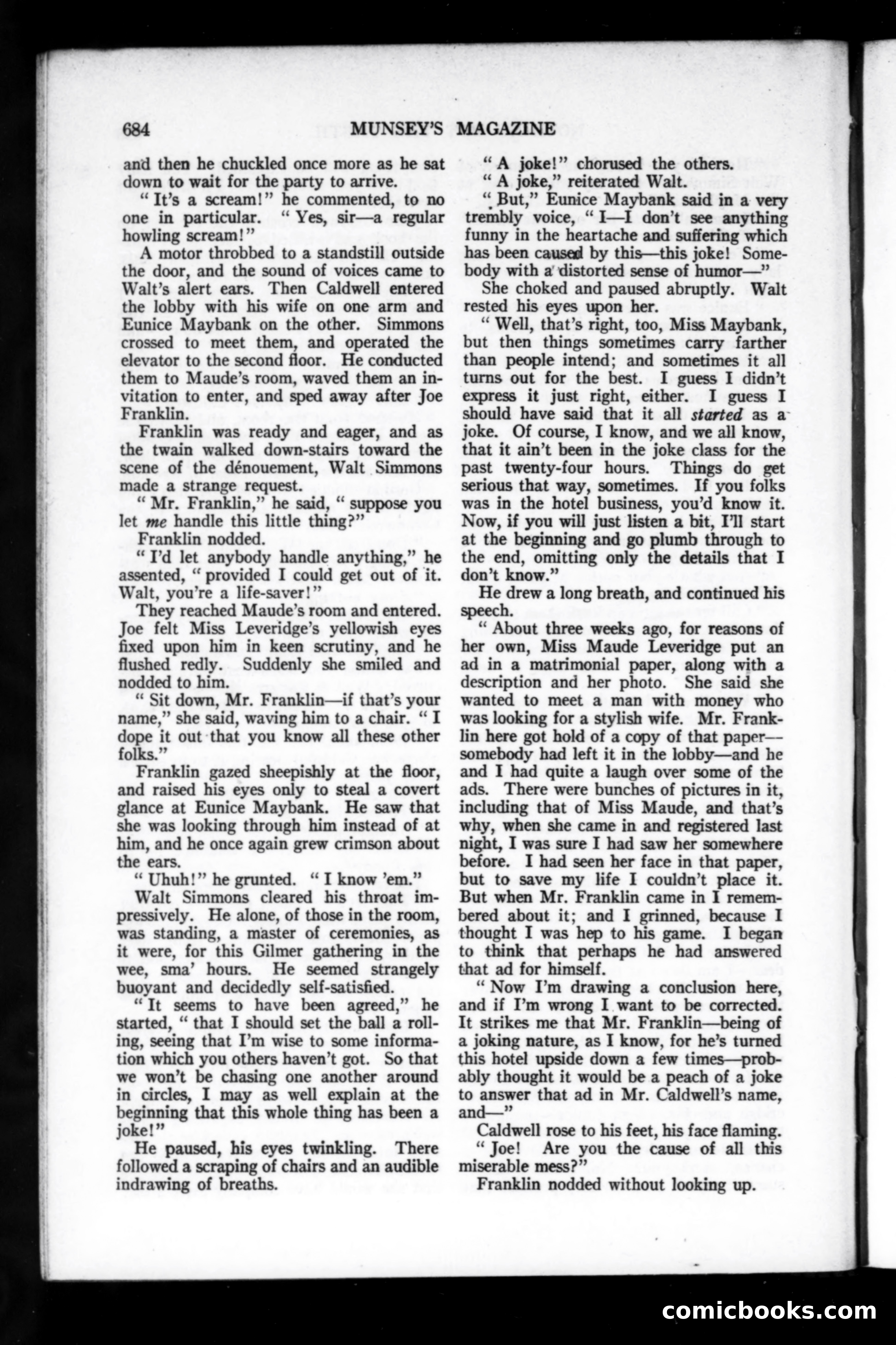 Munsey's Magazine, January 1916 — page 190 of 193