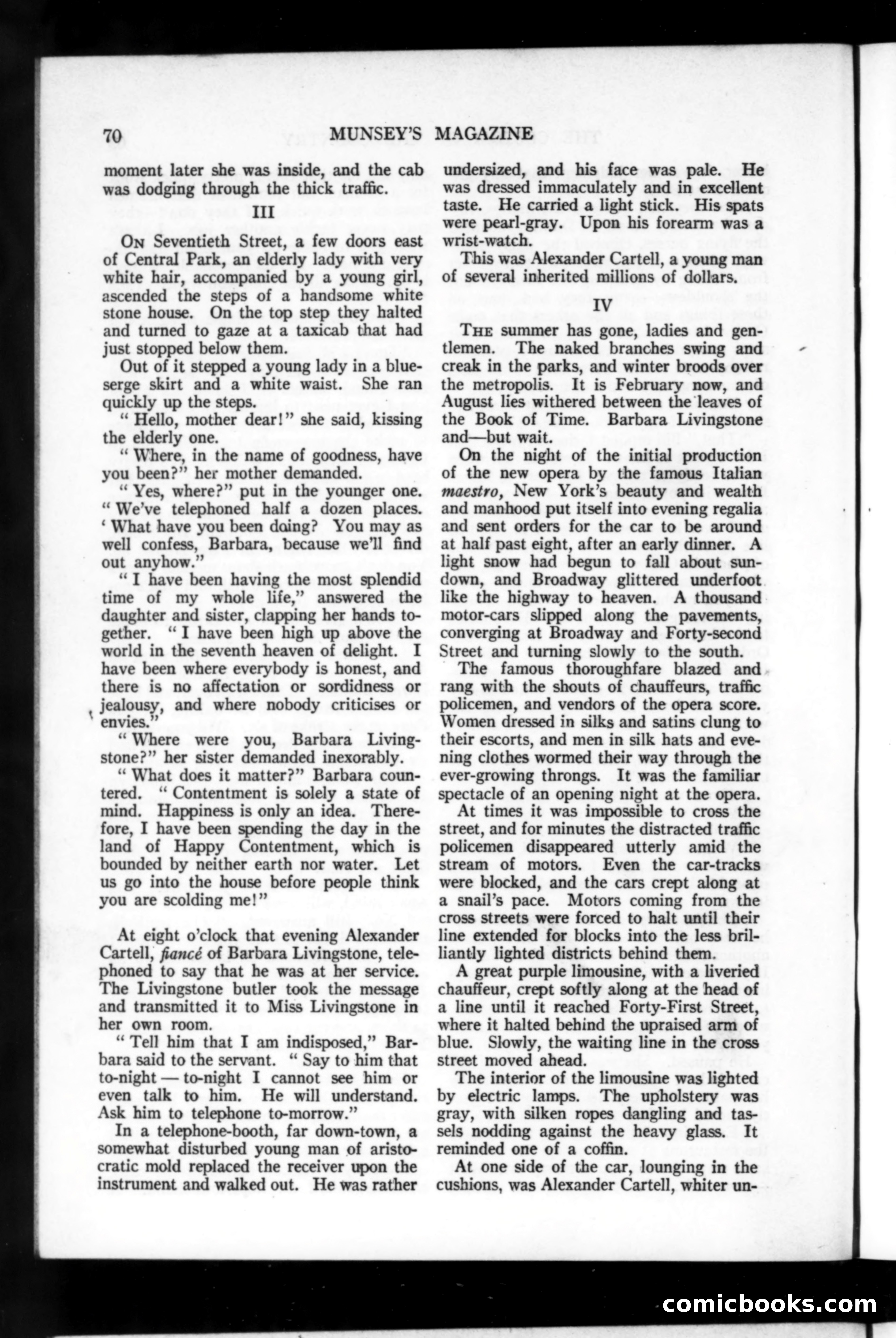 Munsey's Magazine, February 1916 — page 70 of 192