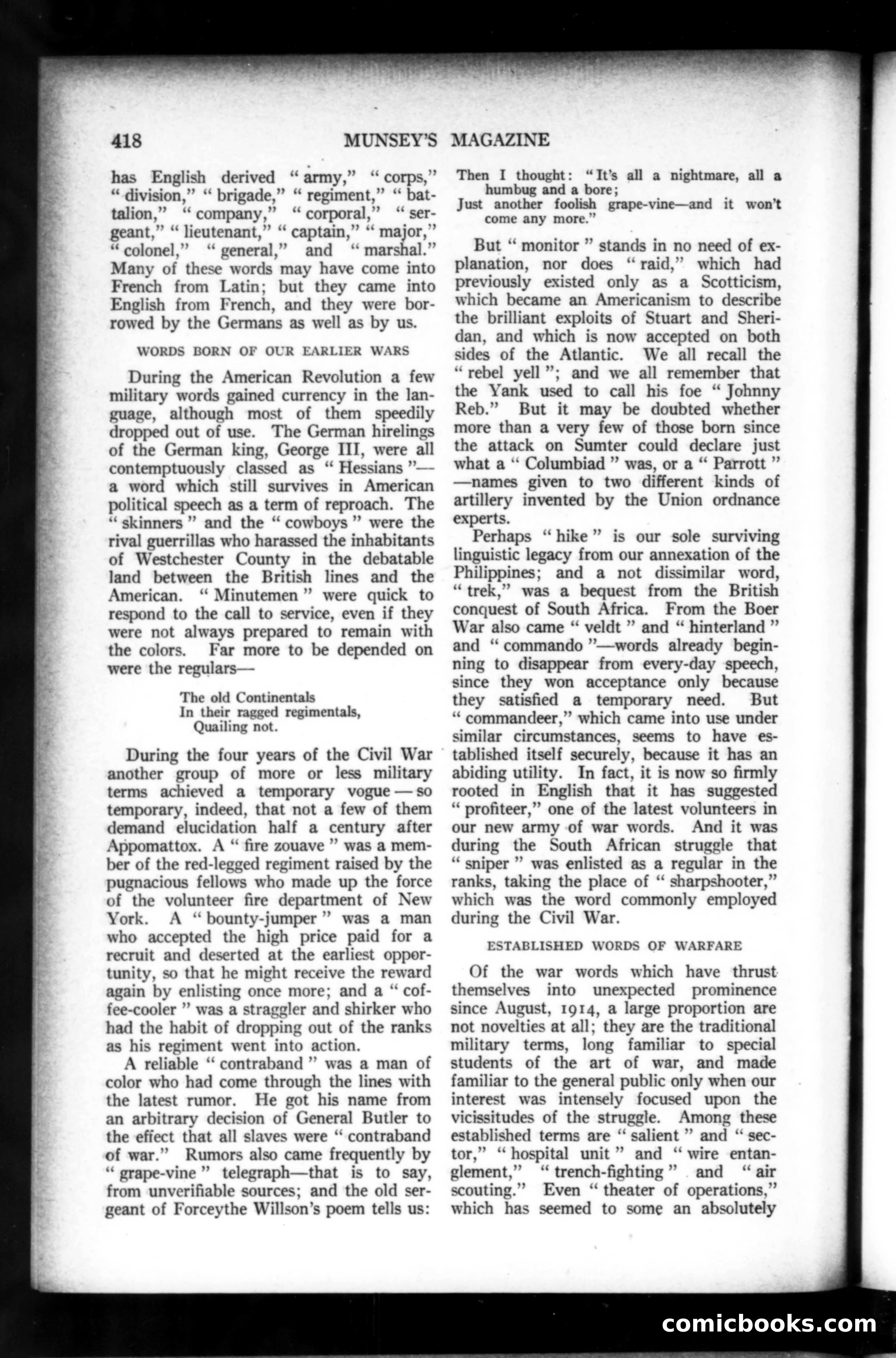 Munsey's Magazine, April 1919 — page 26 of 196