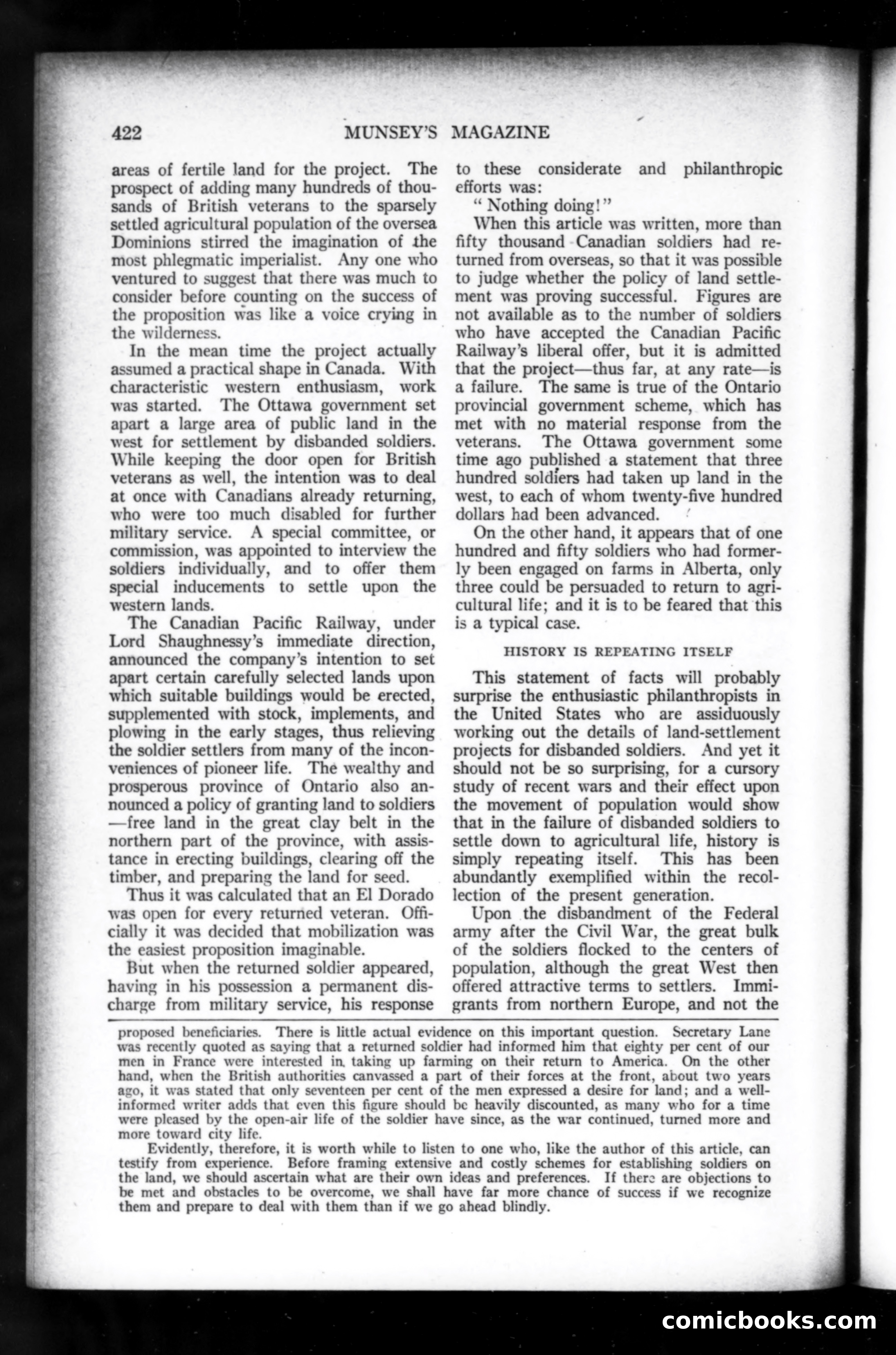 Munsey's Magazine, April 1919 — page 30 of 196