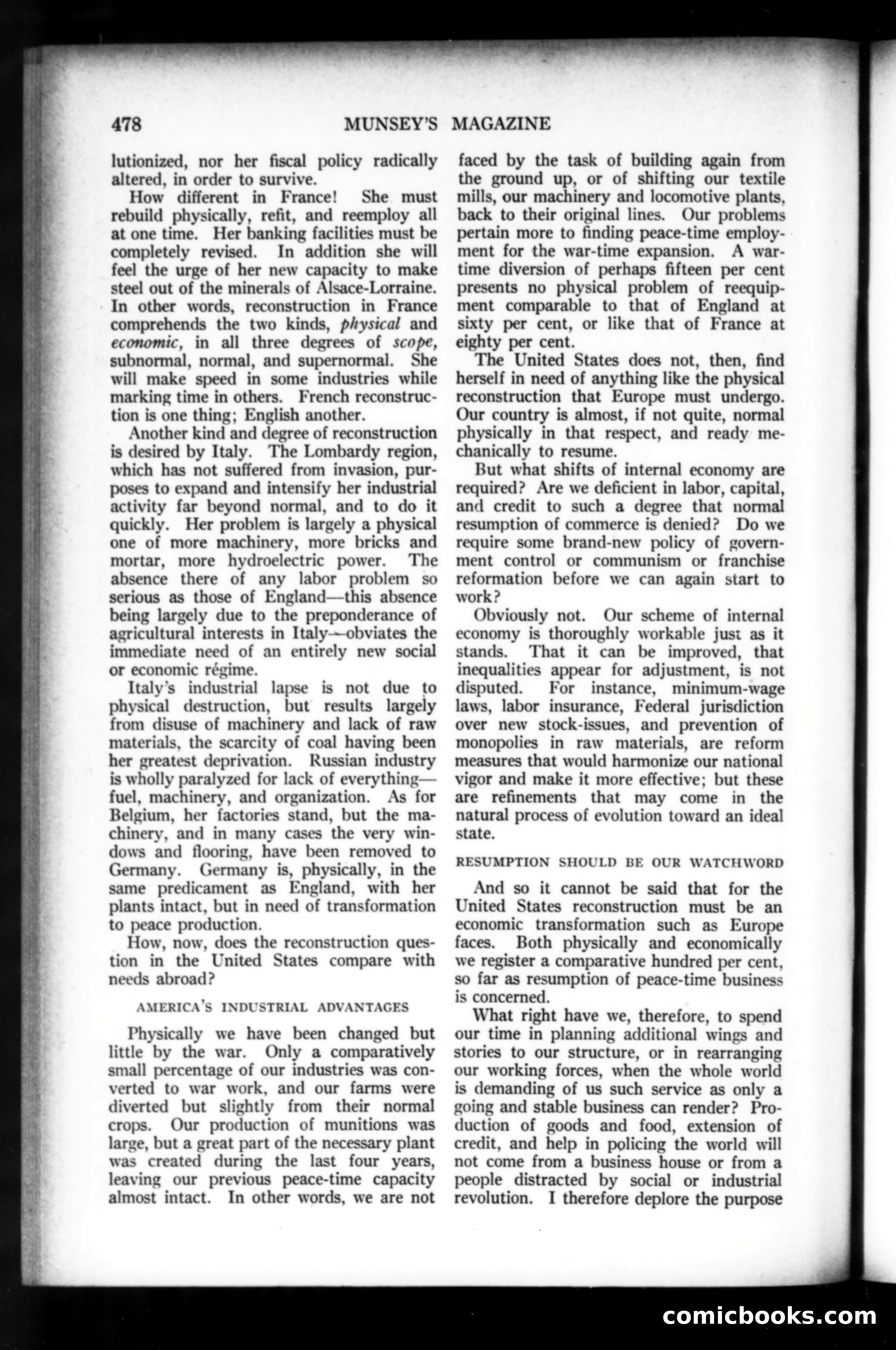 Munsey's Magazine, April 1919 — page 86 of 196