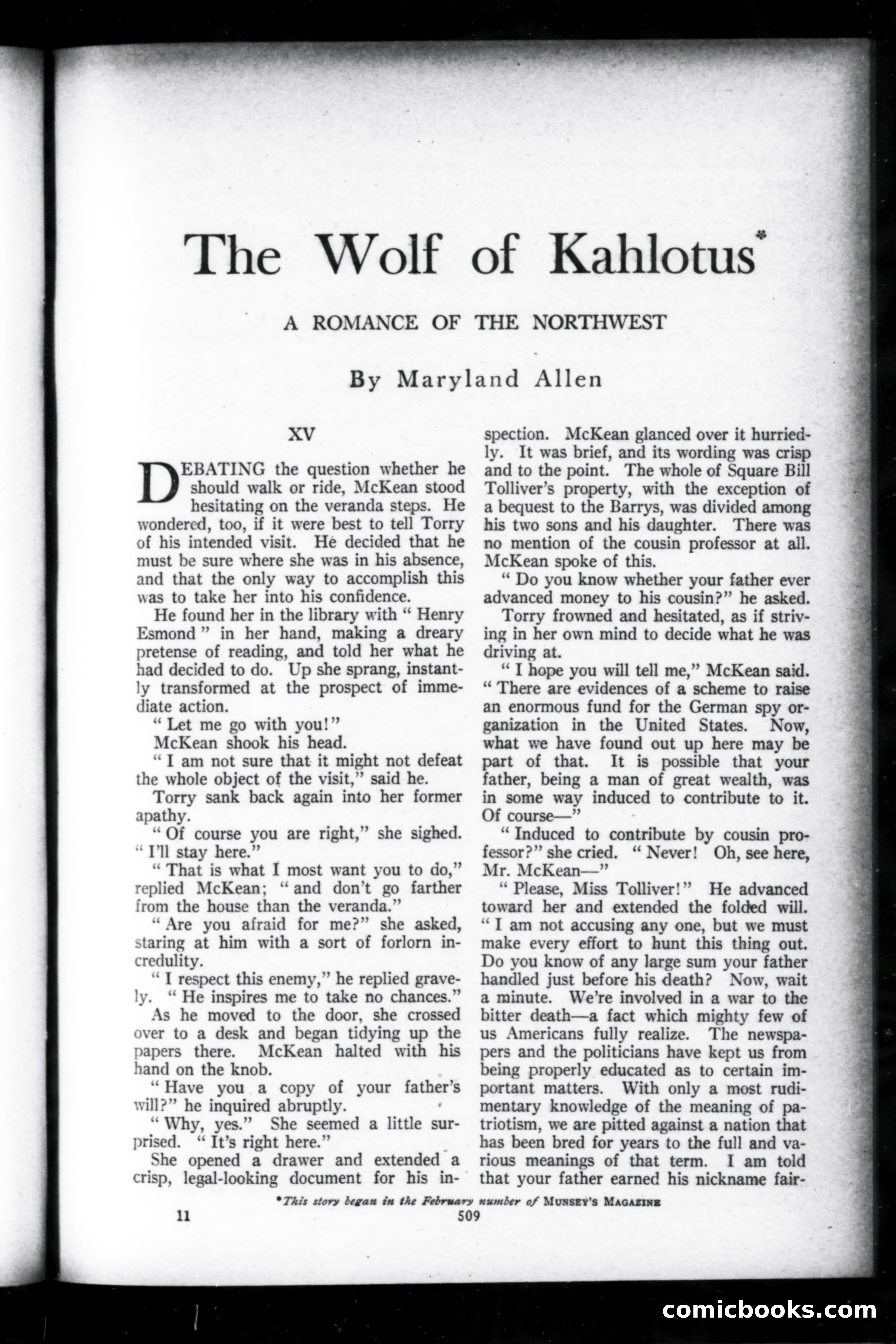 Munsey's Magazine, April 1919 — page 117 of 196