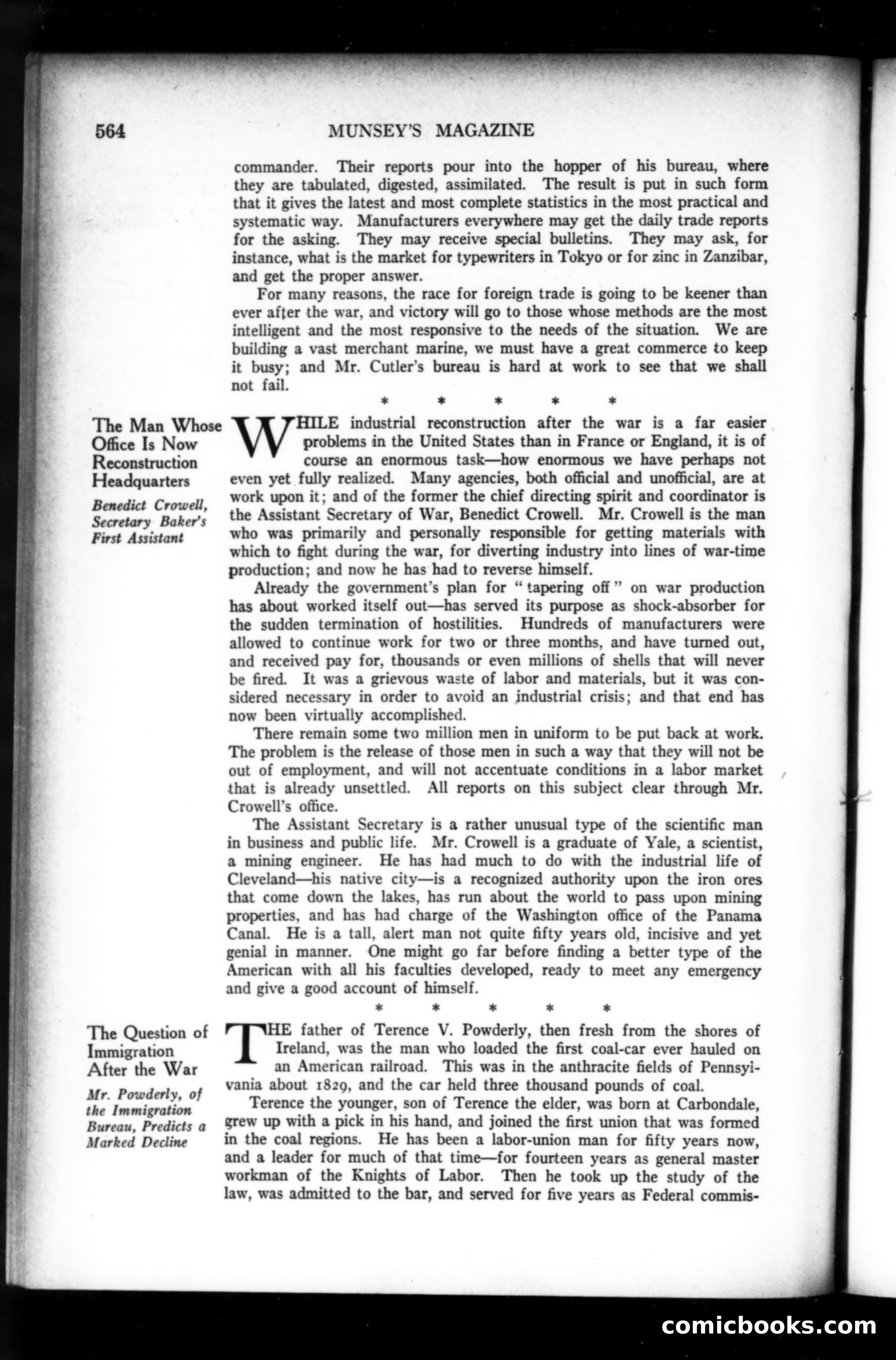 Munsey's Magazine, April 1919 — page 172 of 196