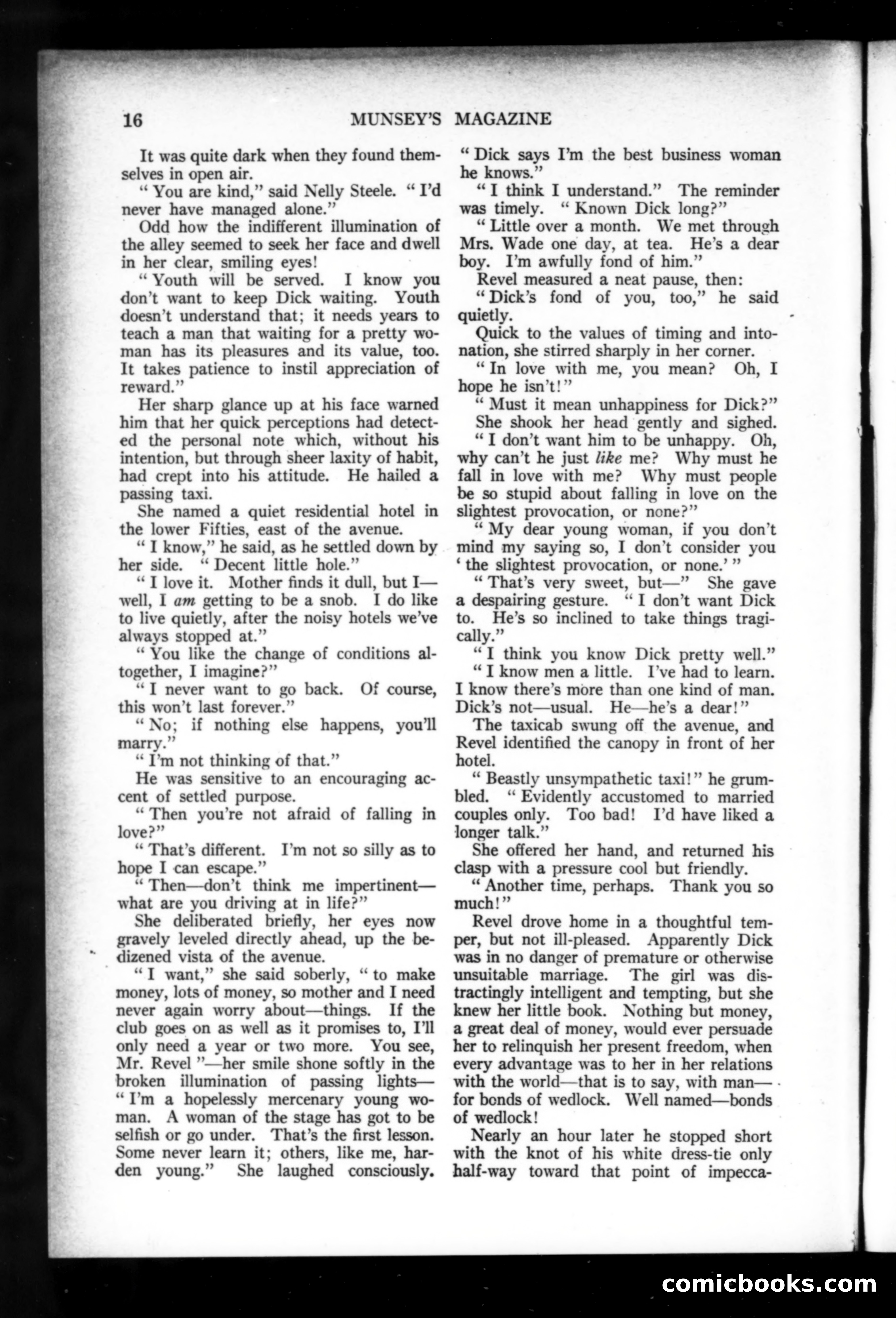 Munsey's Magazine, June 1919 — page 16 of 192