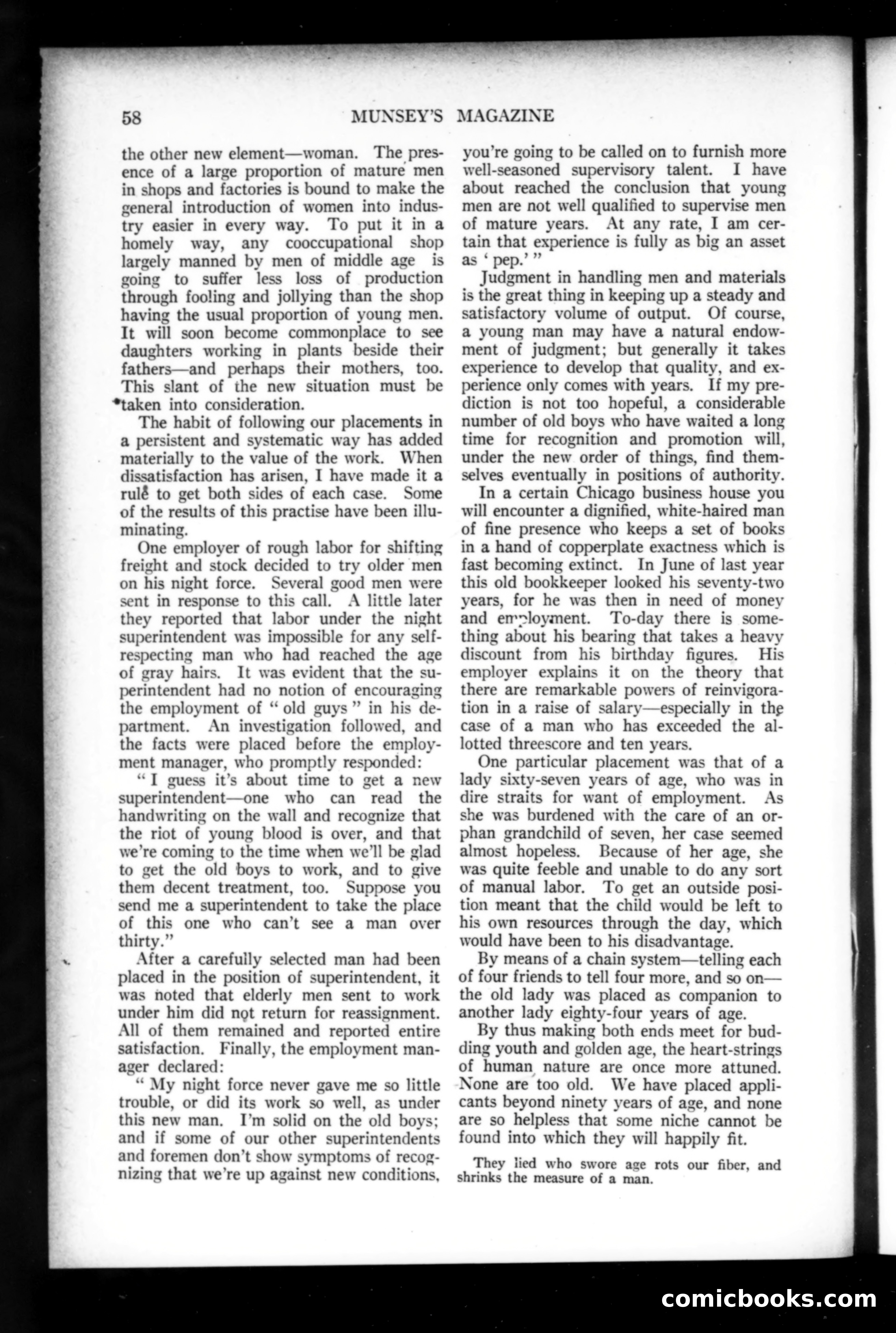 Munsey's Magazine, June 1919 — page 58 of 192