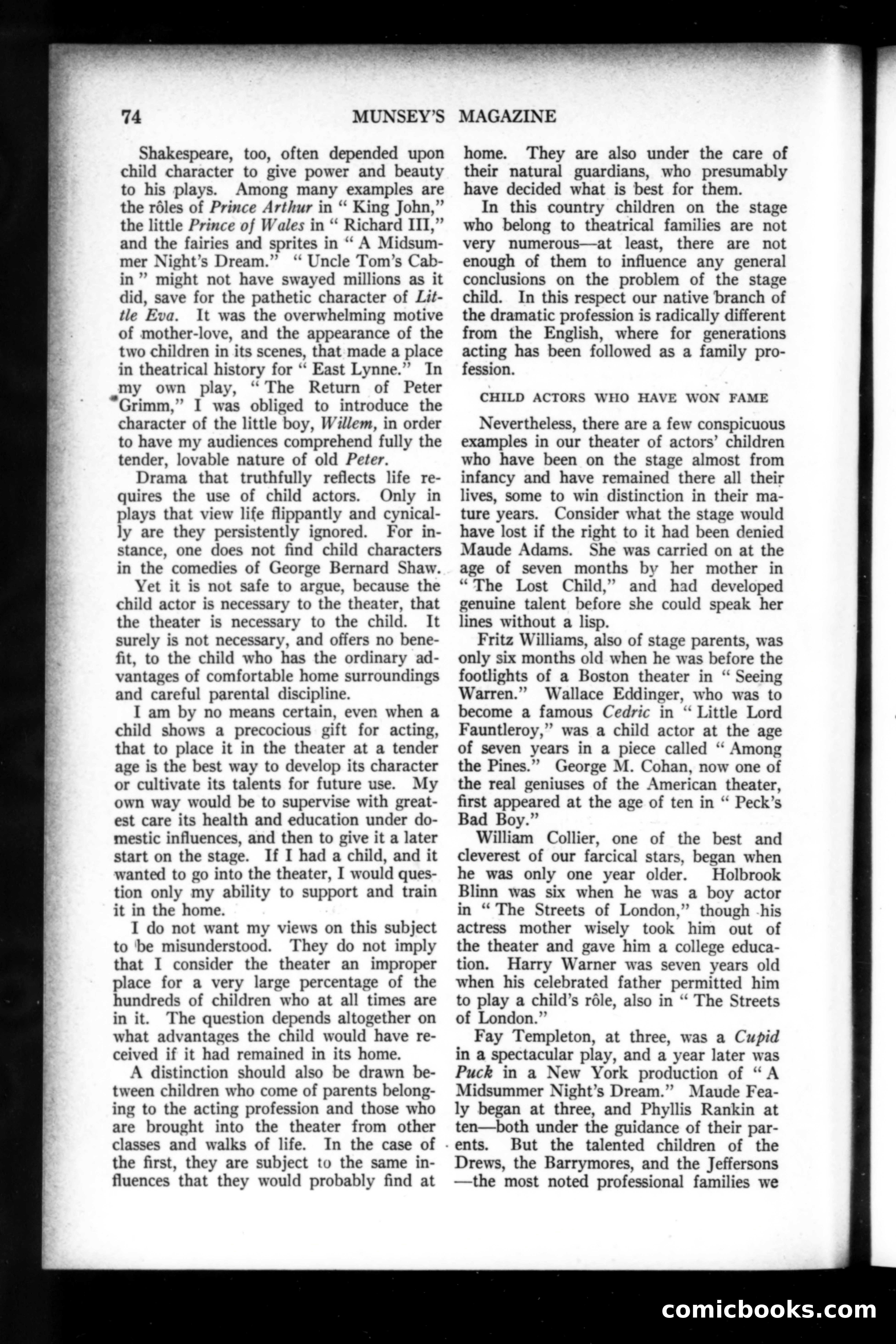 Munsey's Magazine, June 1919 — page 74 of 192