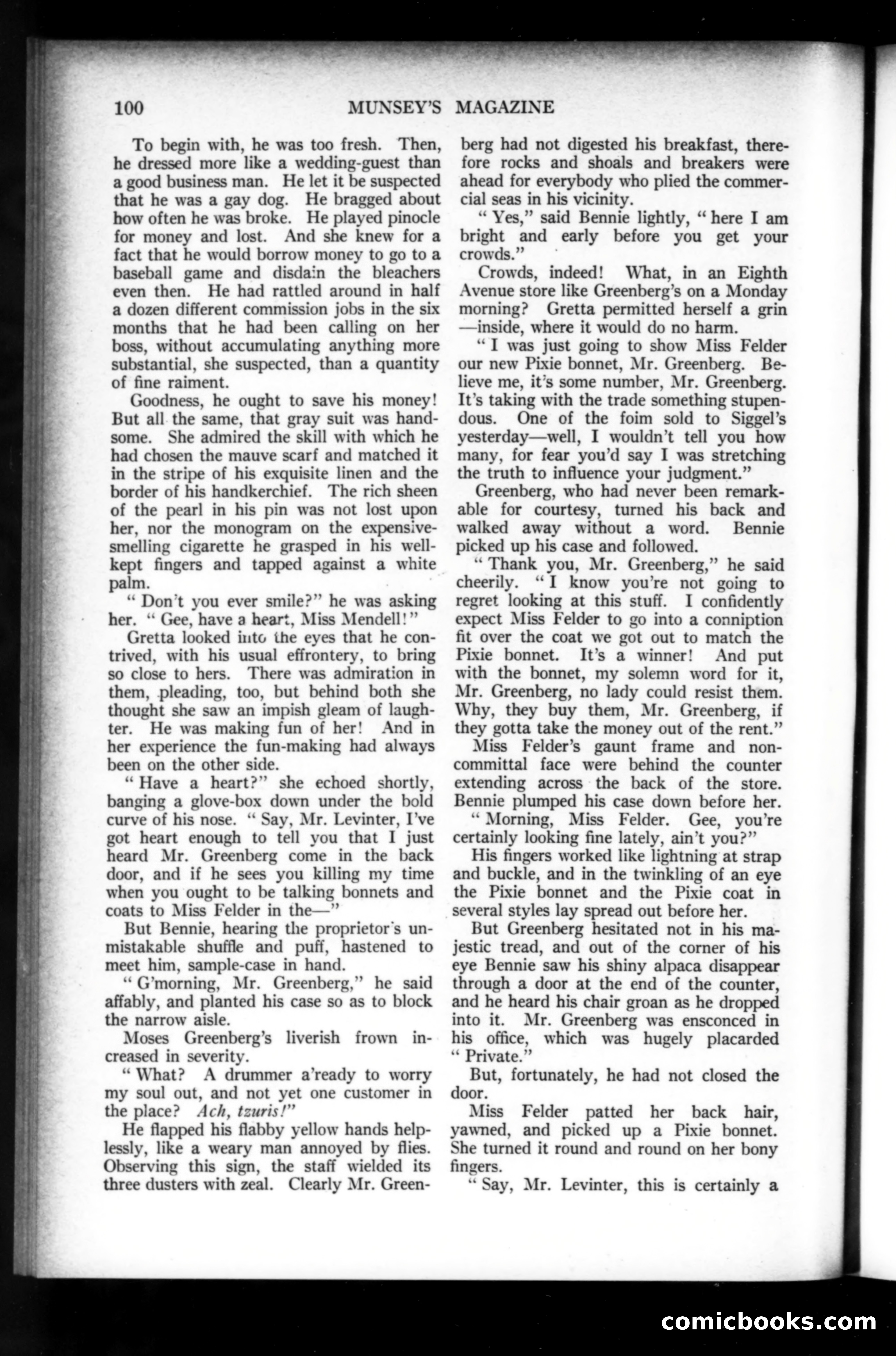 Munsey's Magazine, June 1919 — page 100 of 192