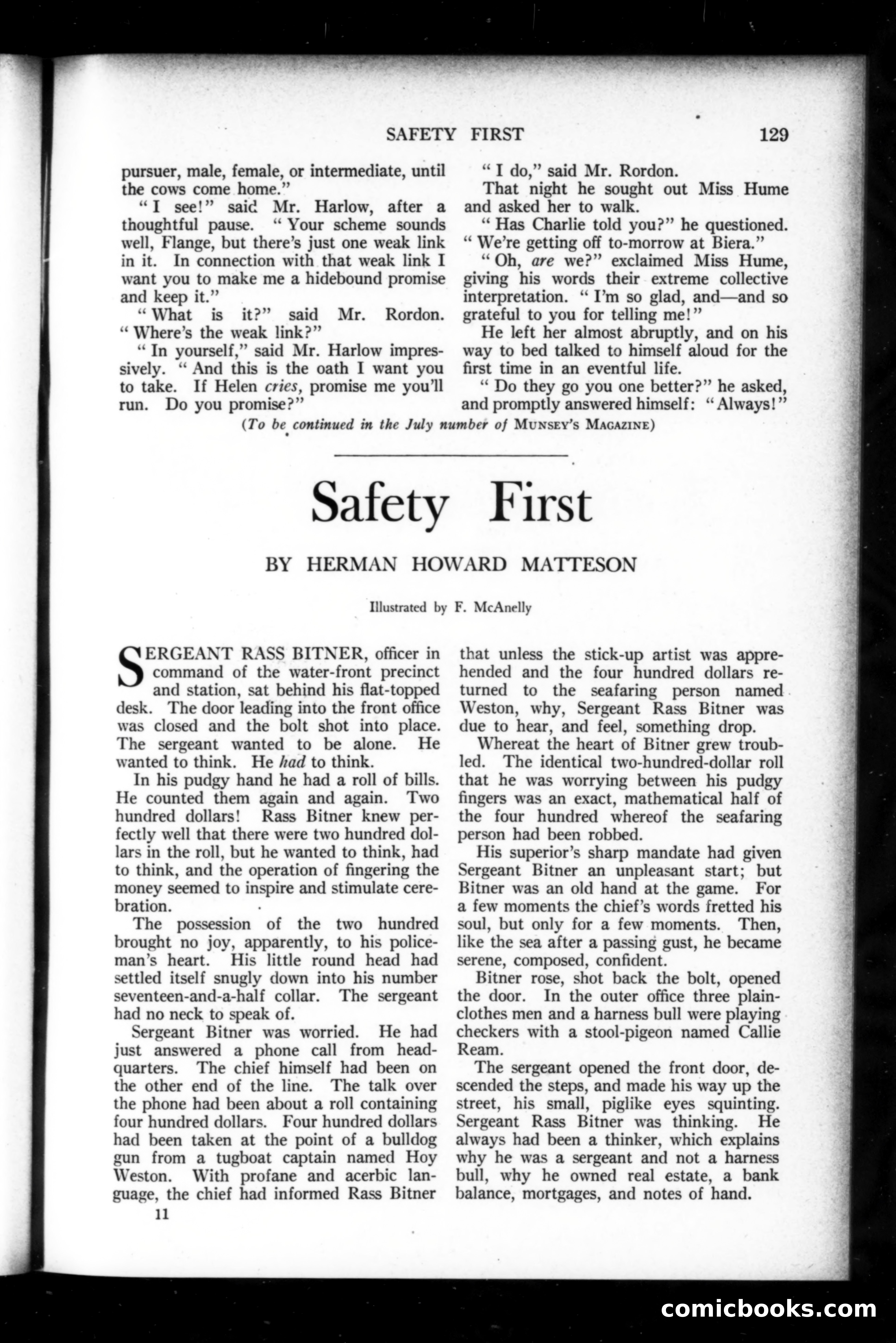 Munsey's Magazine, June 1919 — page 129 of 192